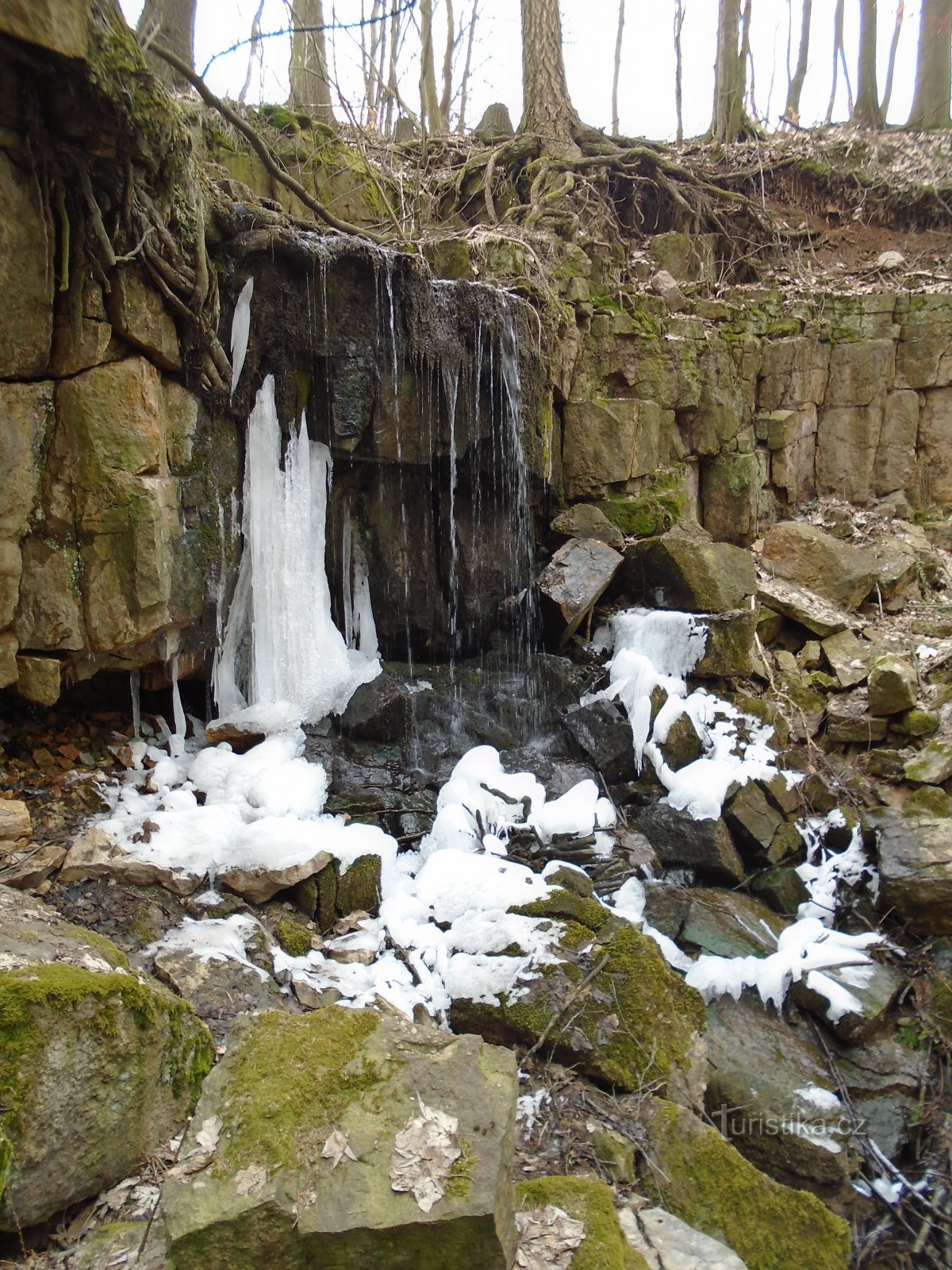 Cascata dei mendicanti (Červená Hora)