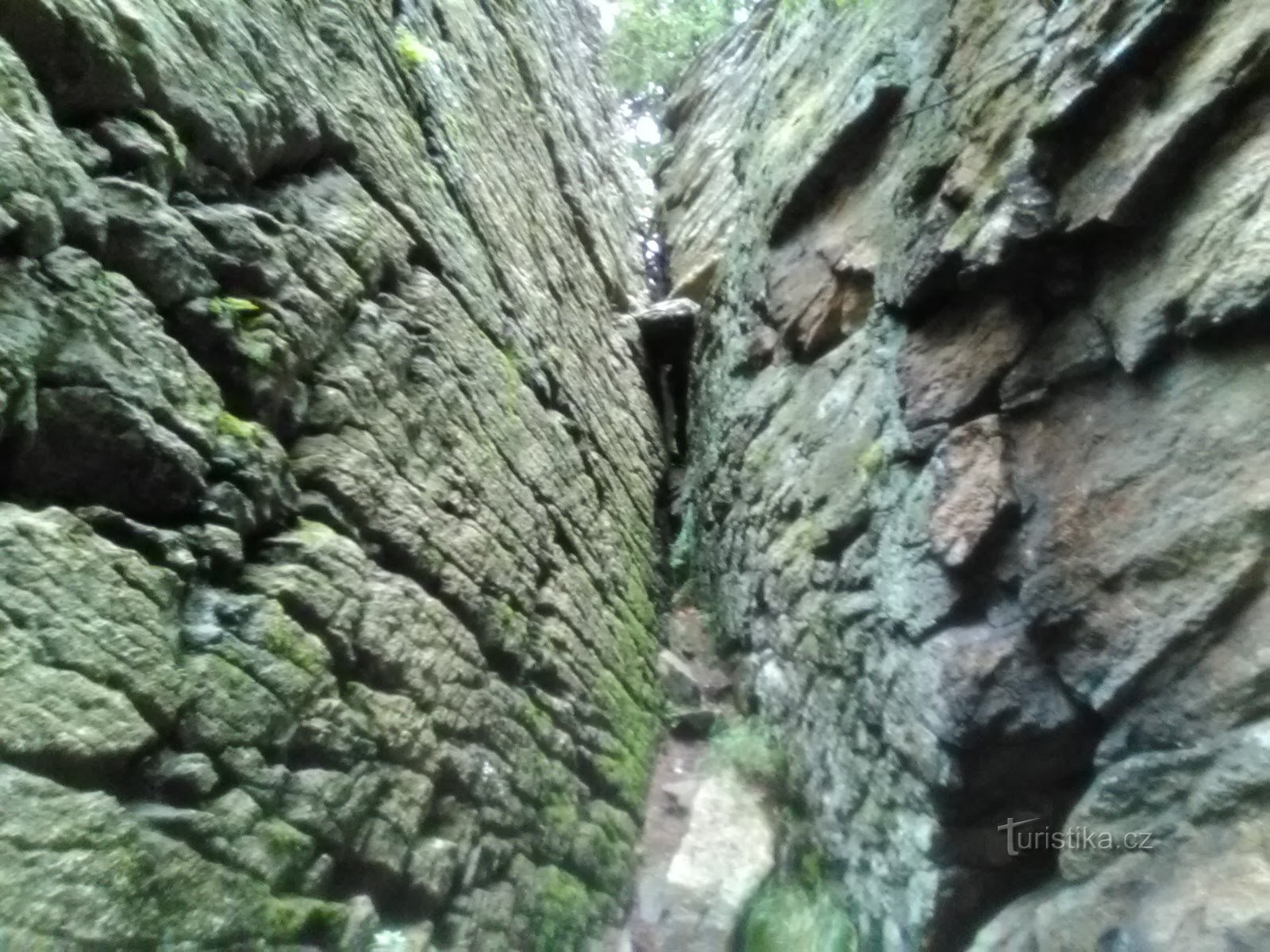 Roccia della scala su Kleti