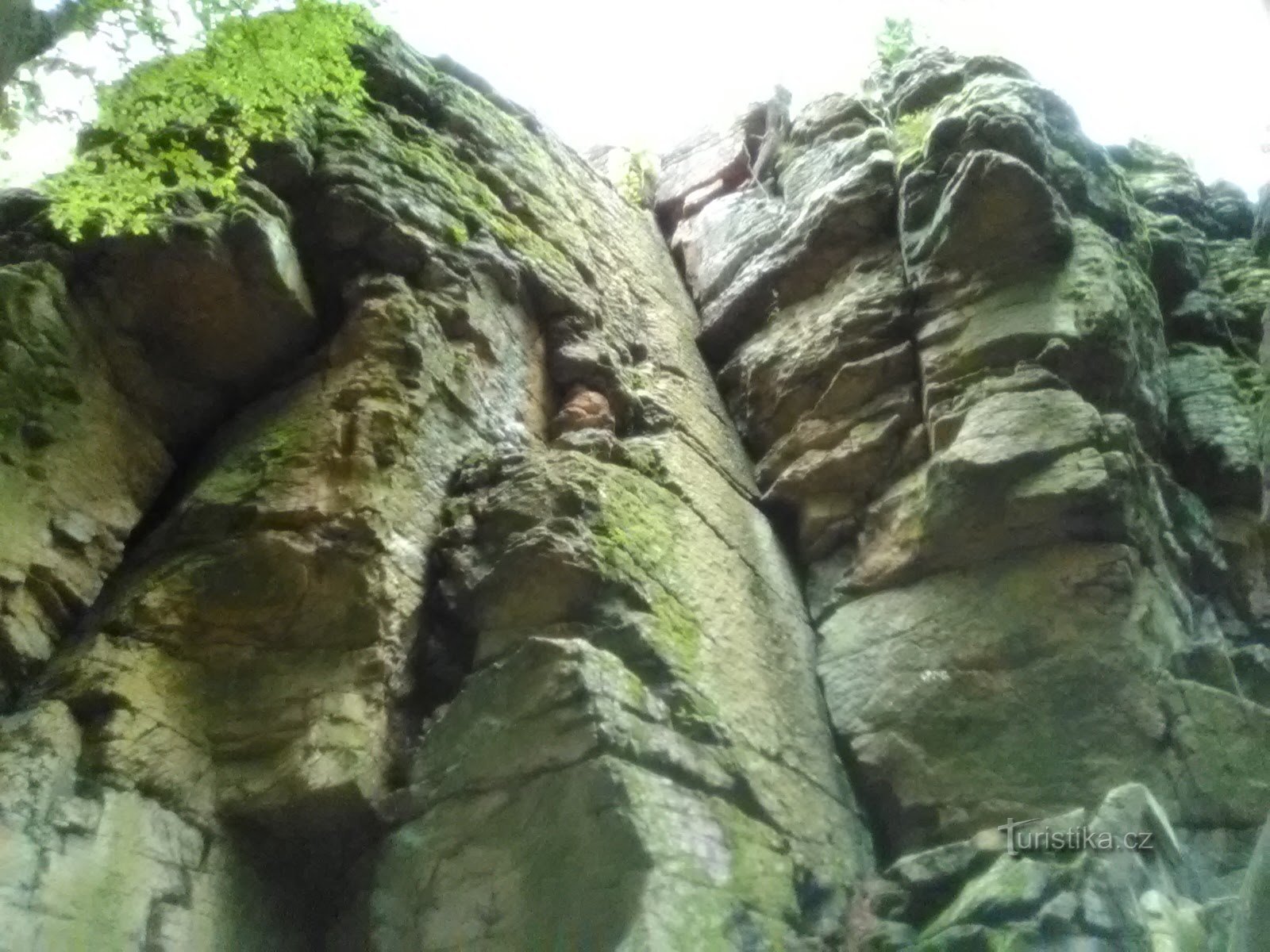 Roccia della scala su Kleti