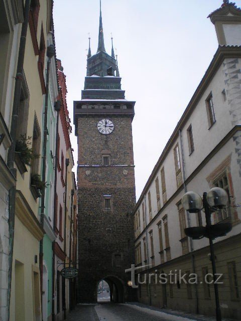 Zelena vrata s Pernštejnské náměstí