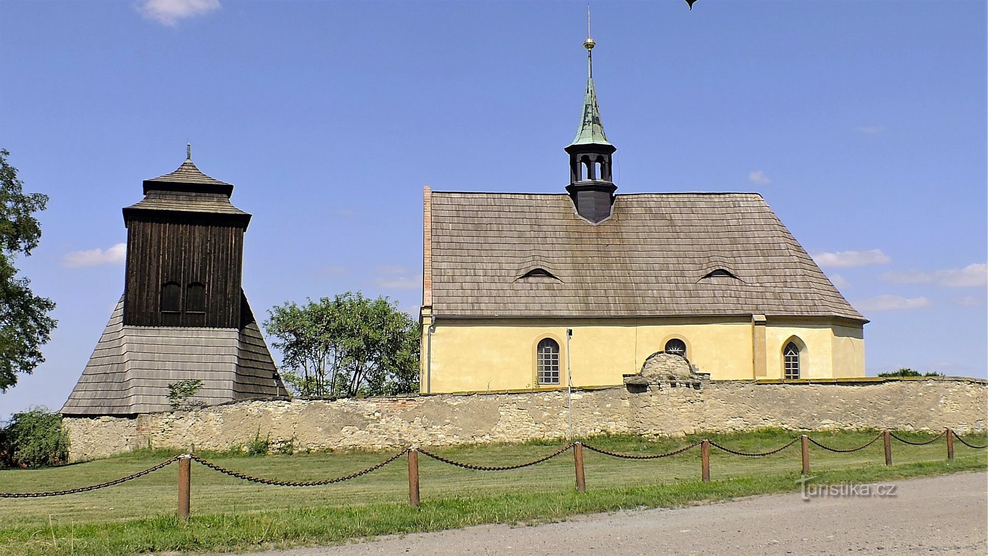 Želenice, kyrkan St. Jakob den Större