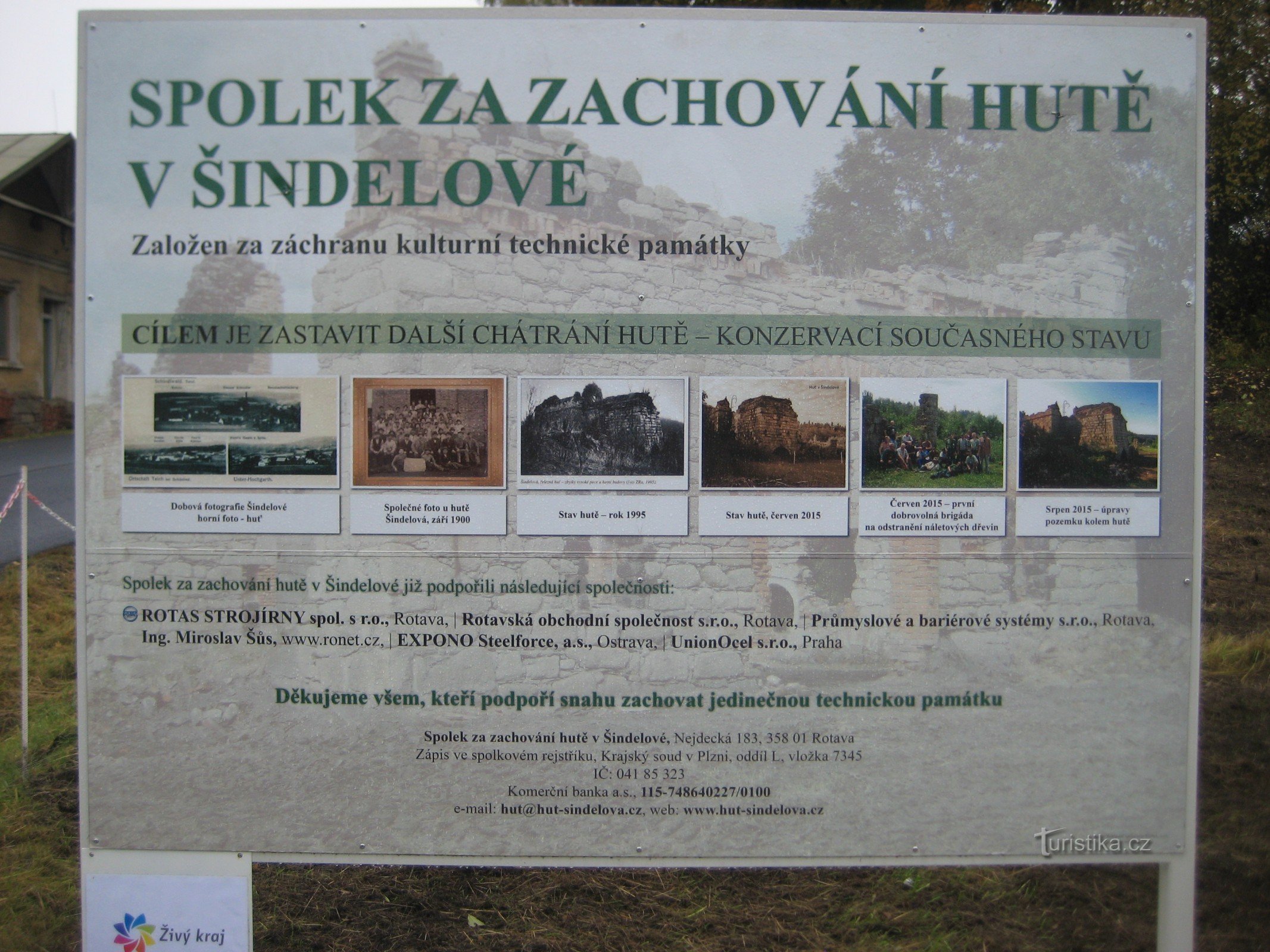 Železářská pec - Šindelová