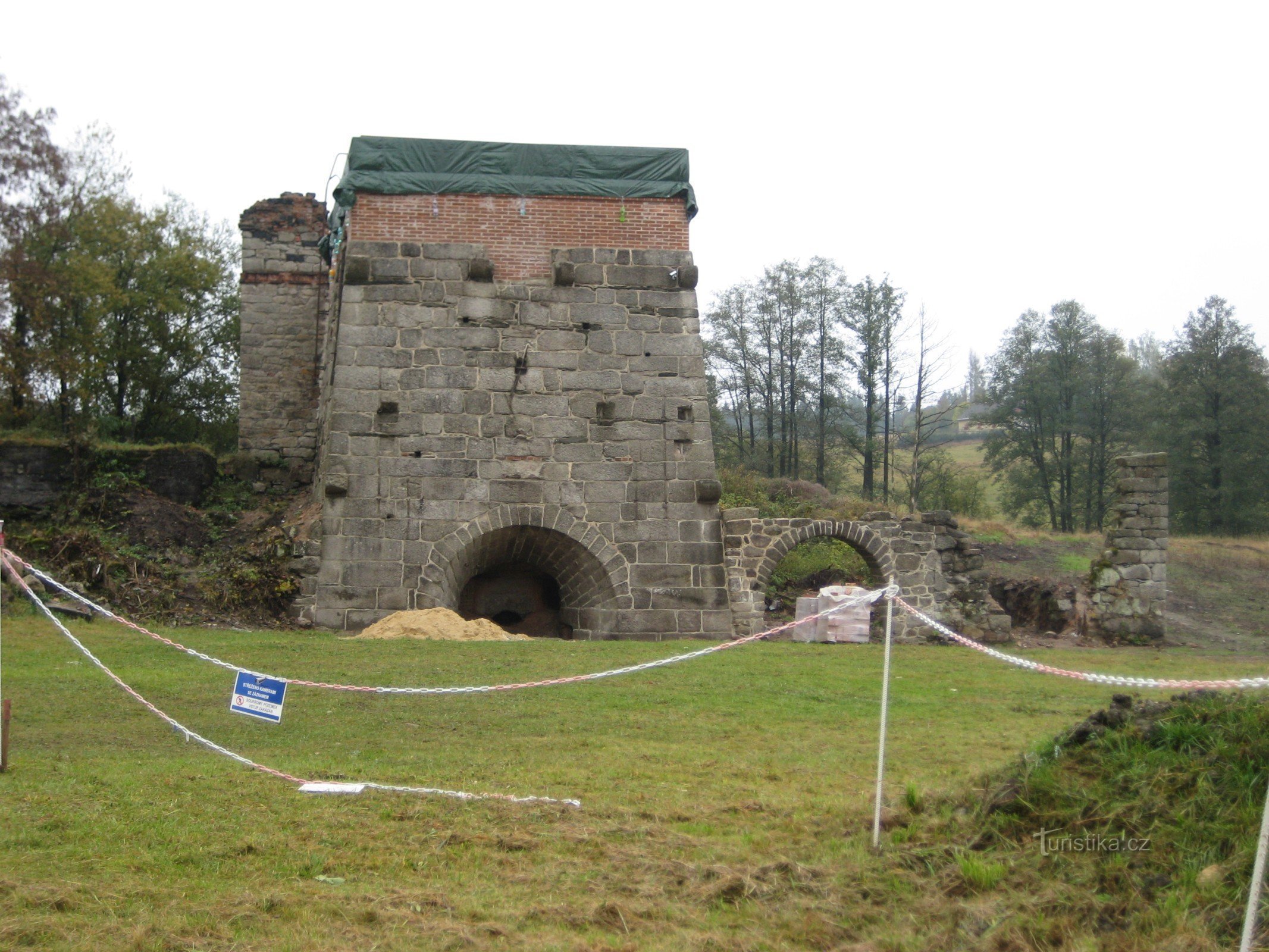 Iron furnace - Šindelová