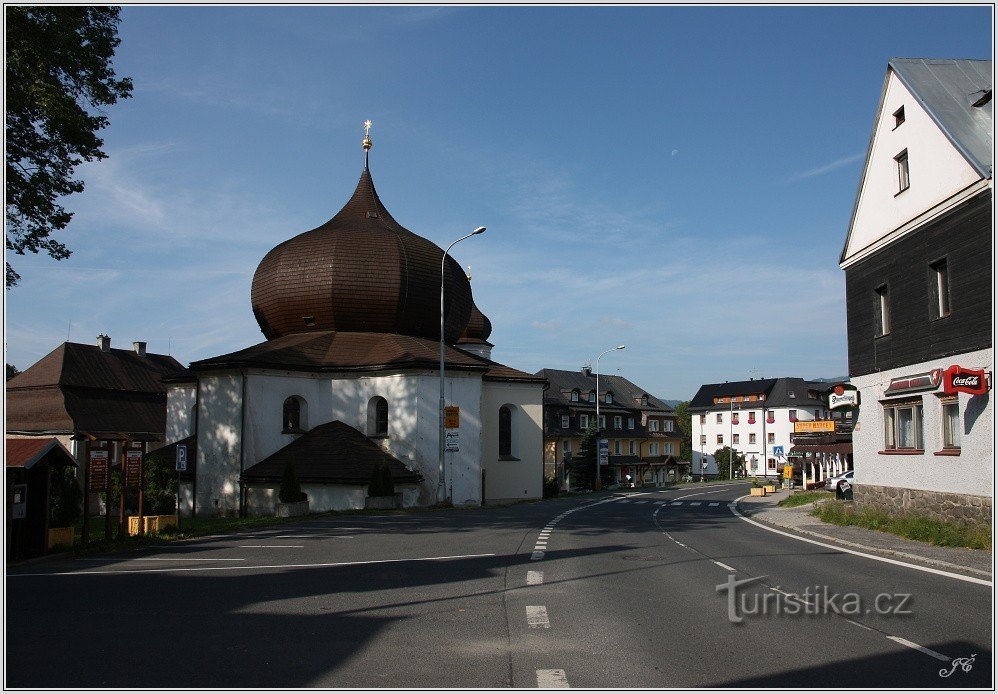 Železná Ruda - kostel