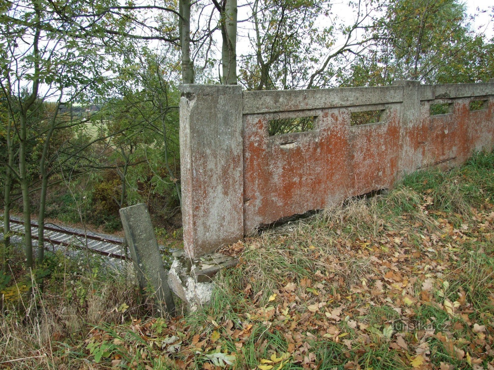 Spoorweg viaduct