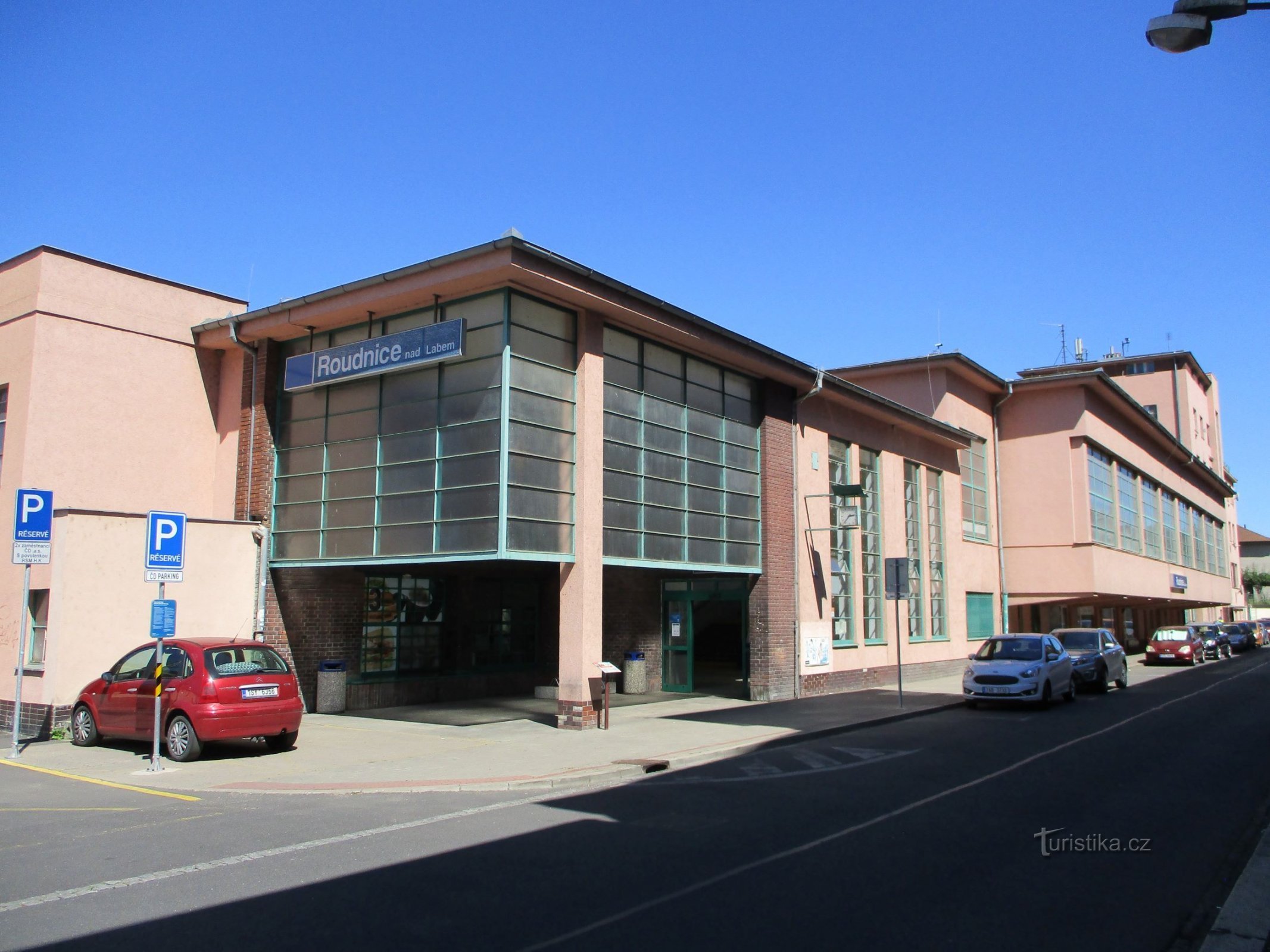 Railway station (Roudnice nad Labem, 31.7.2020)