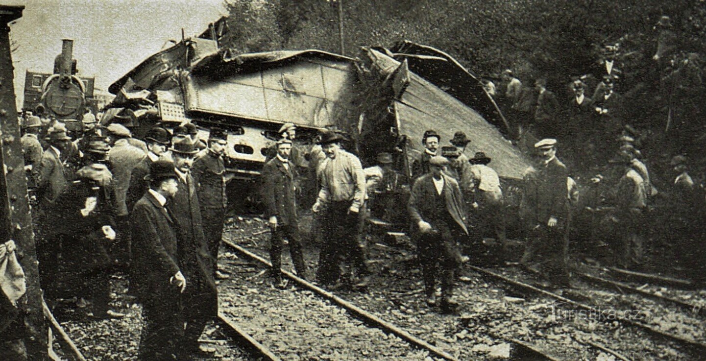 Accident ferroviaire à Brandýs nad Orlicí (4.5.1911 mai XNUMX)