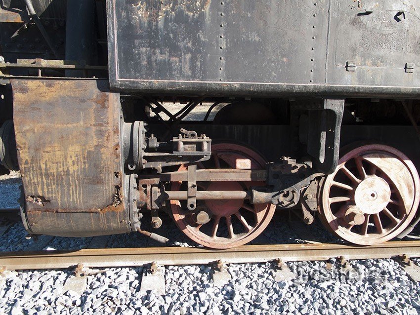 Museu ferroviário a céu aberto