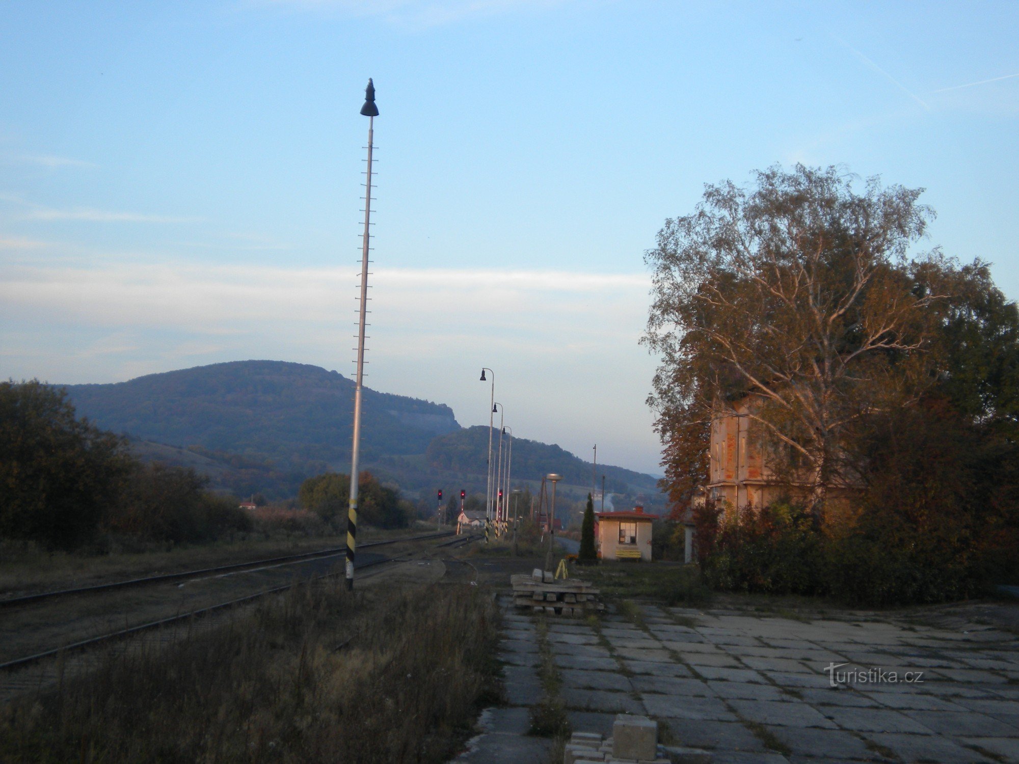 Chotimeř järnvägsstation.