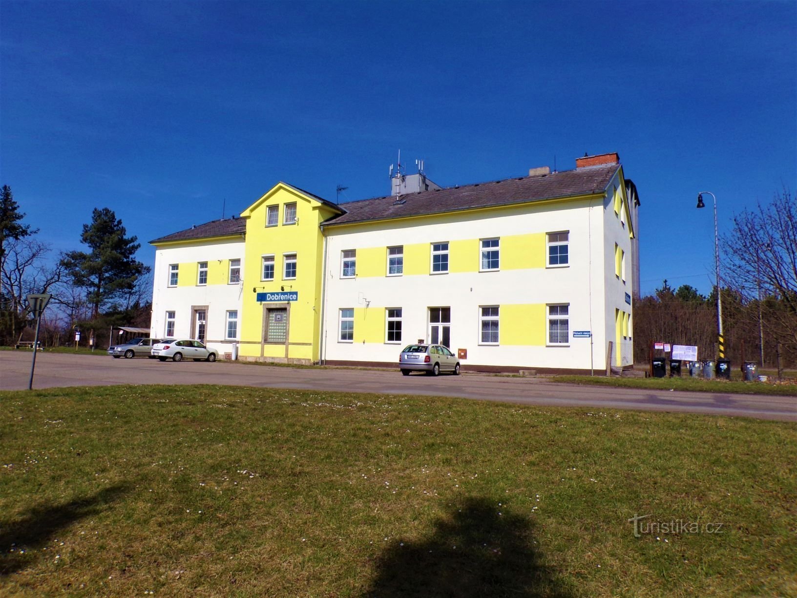 Estación de tren de Dobřenice (30.3.2021)