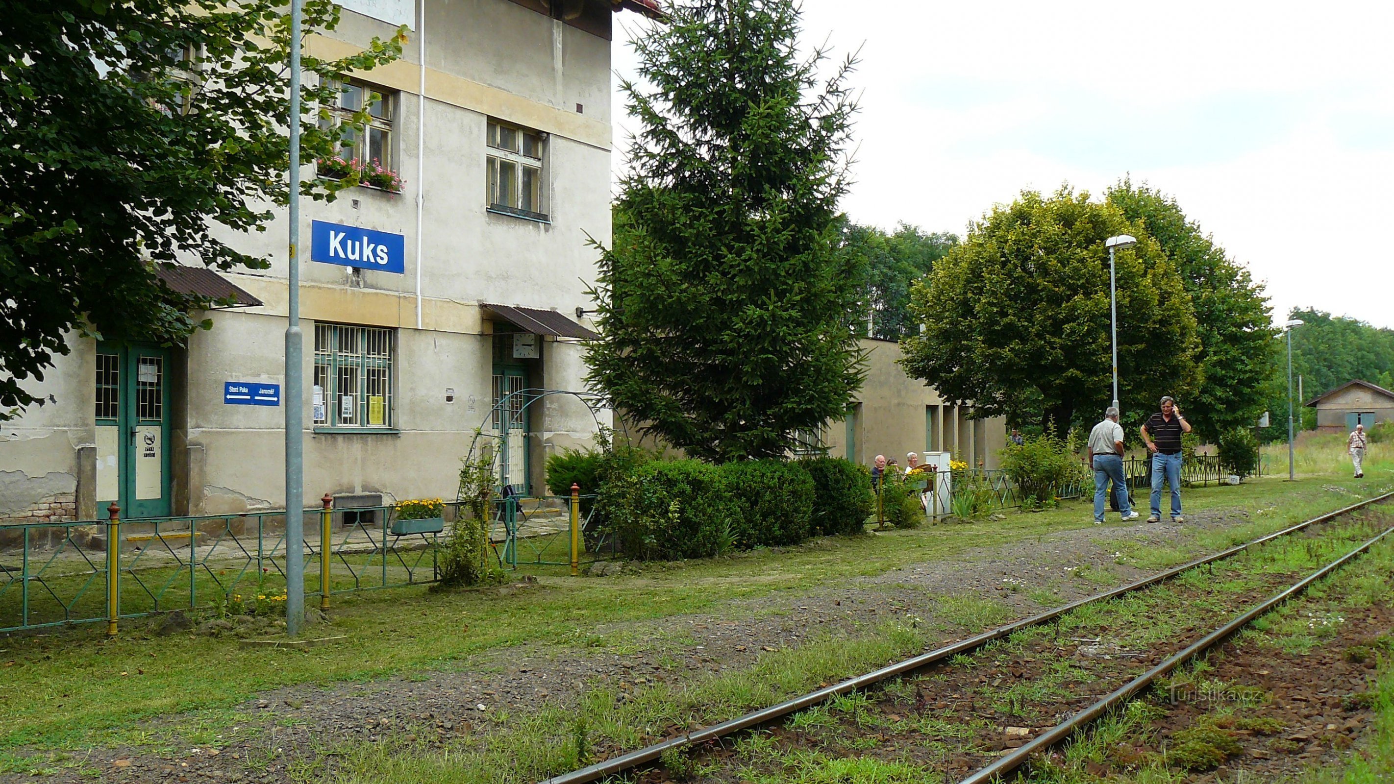 Stazione ferroviaria di Kuks