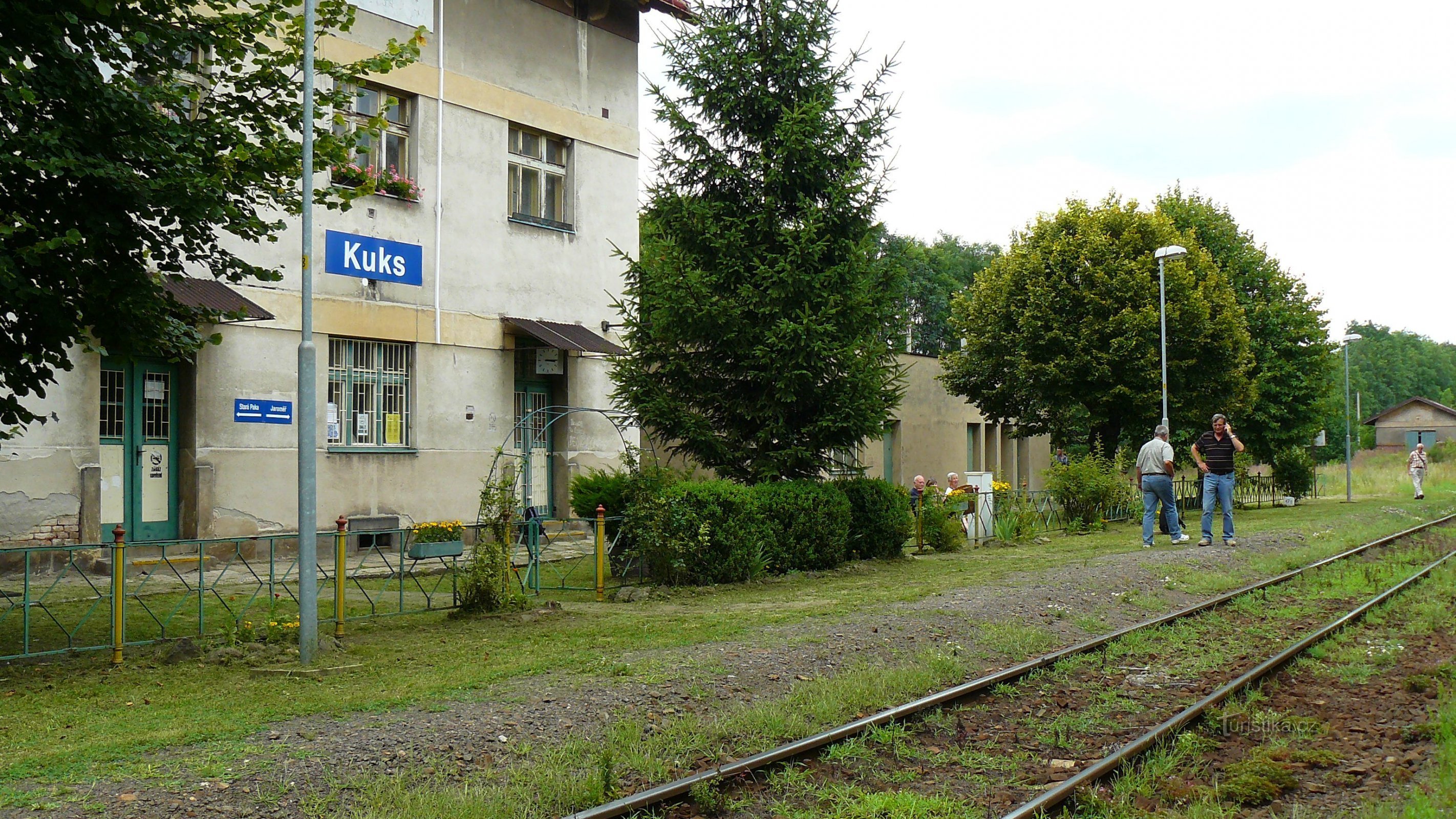 Kuks Bahnhof