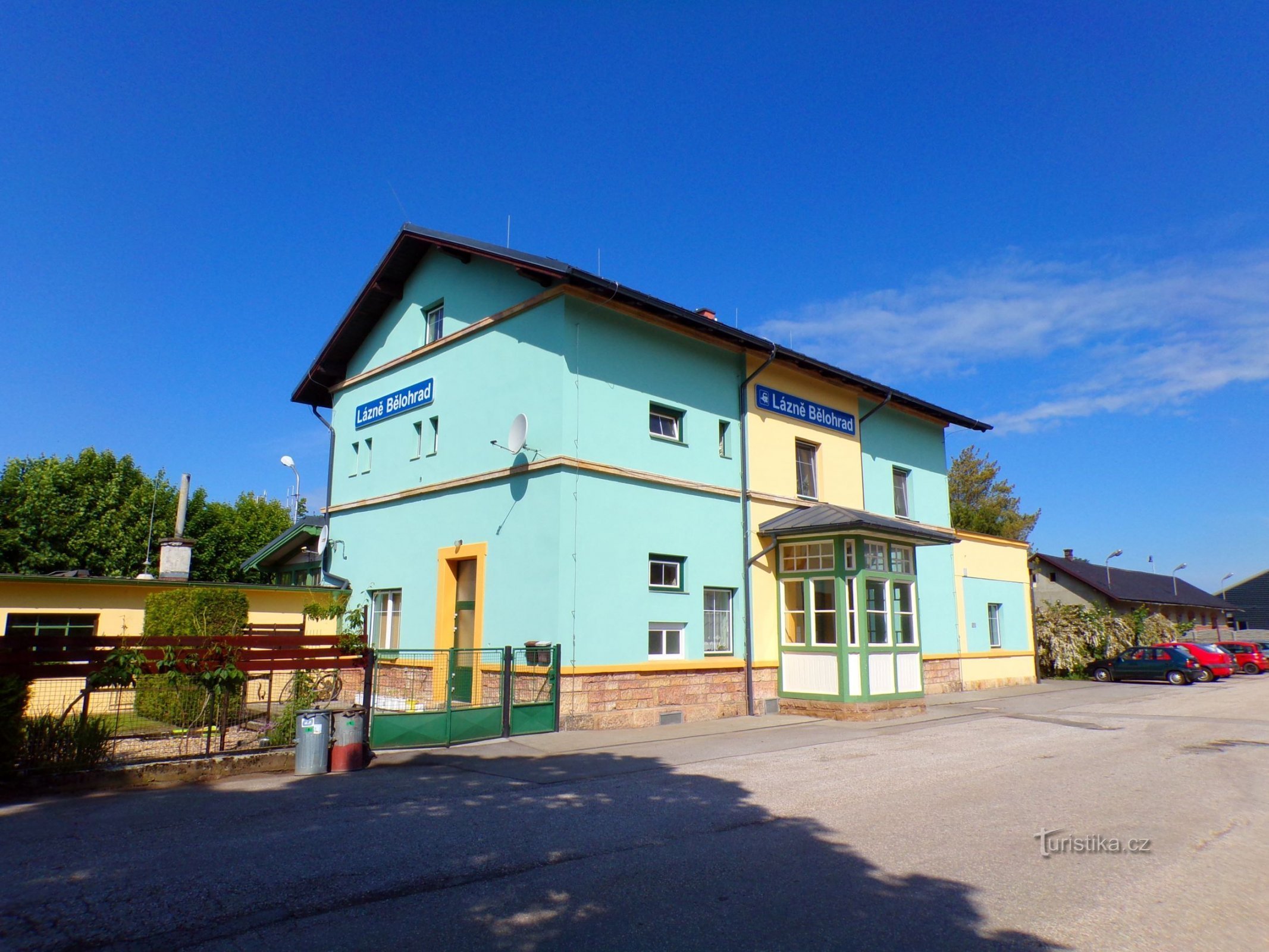 Bahnhof (Lázně Bělohrad, 31.5.2022)