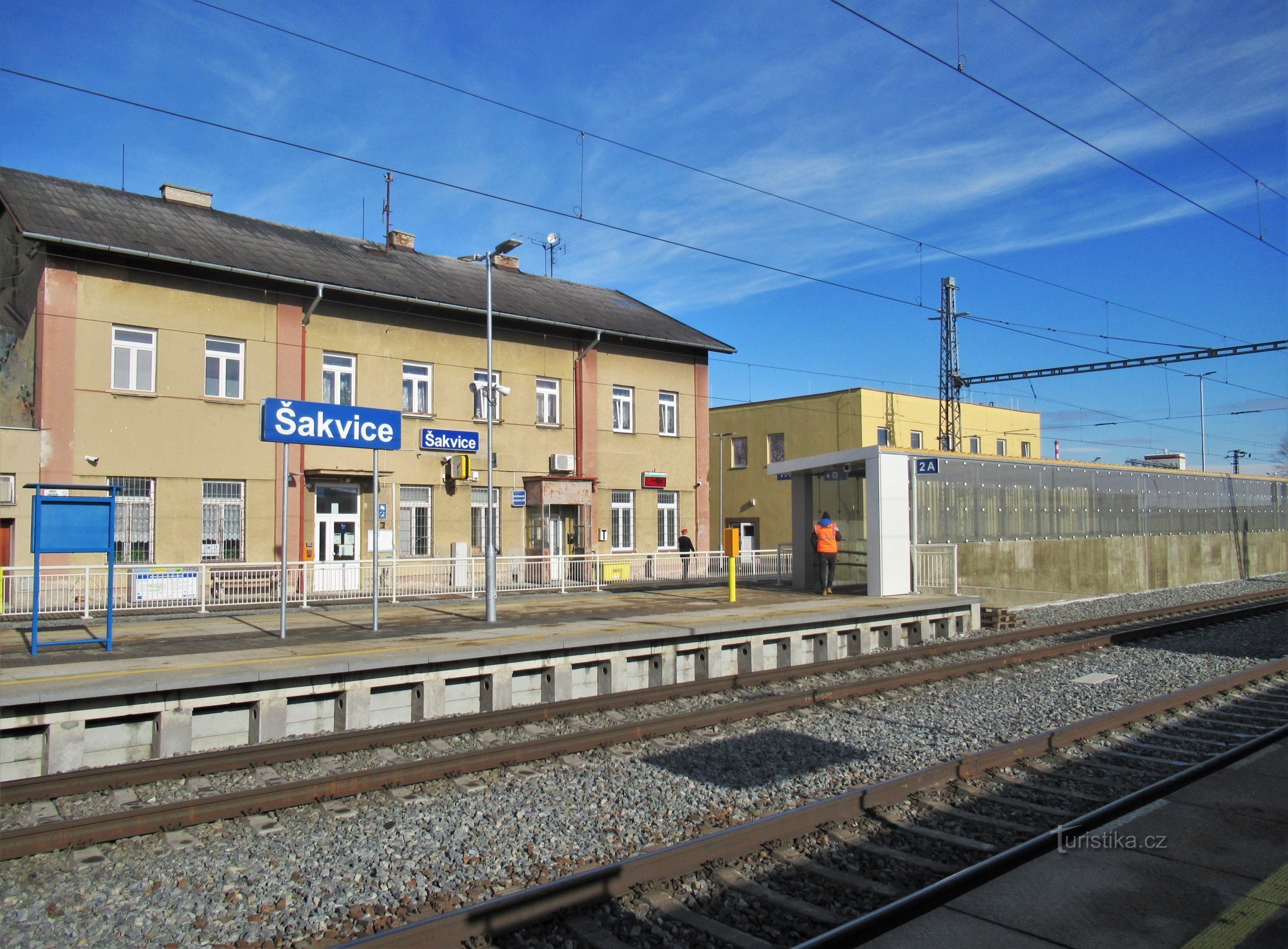 Šakvice treinstation