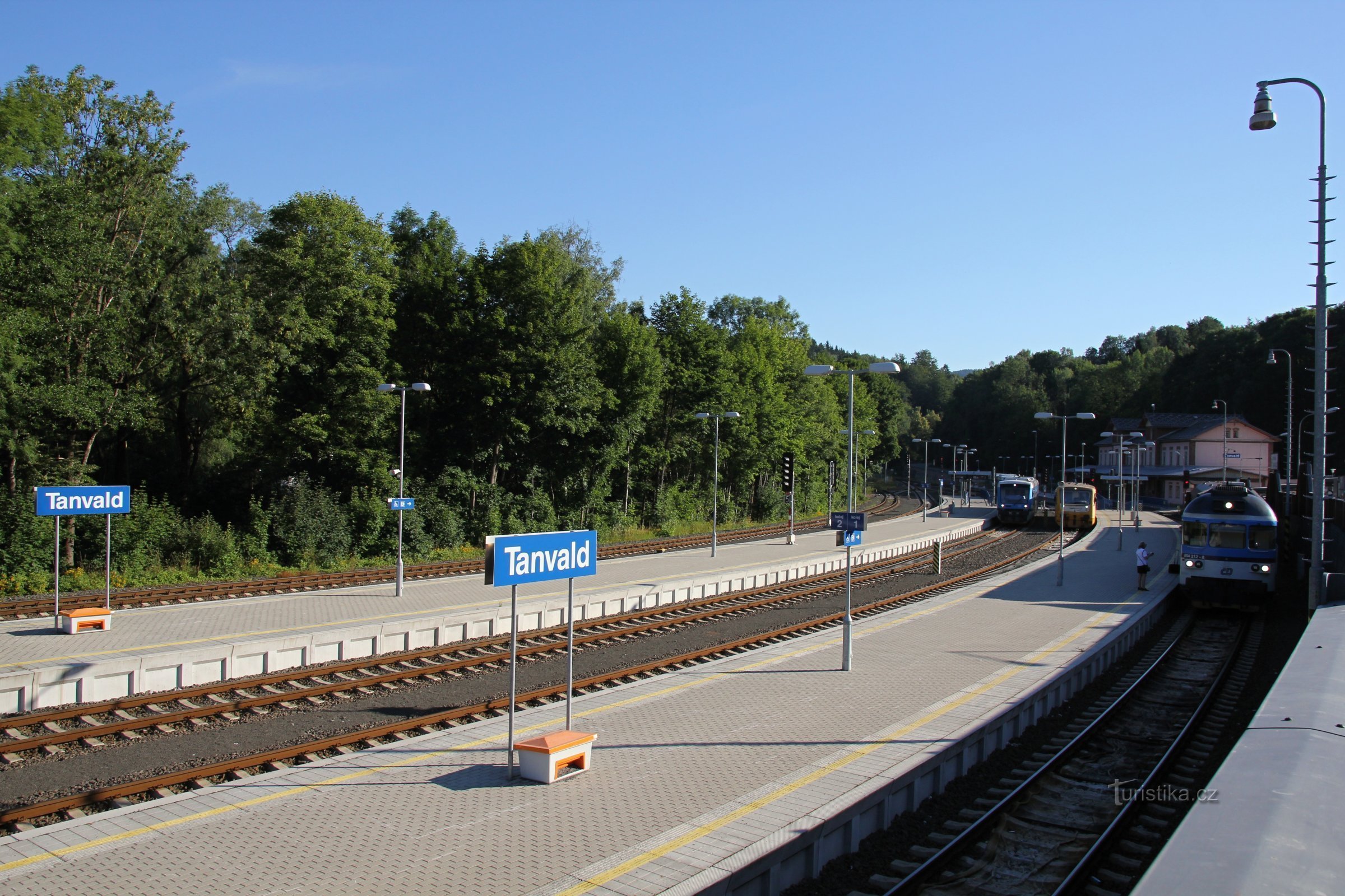 železniční stanice Tanvald