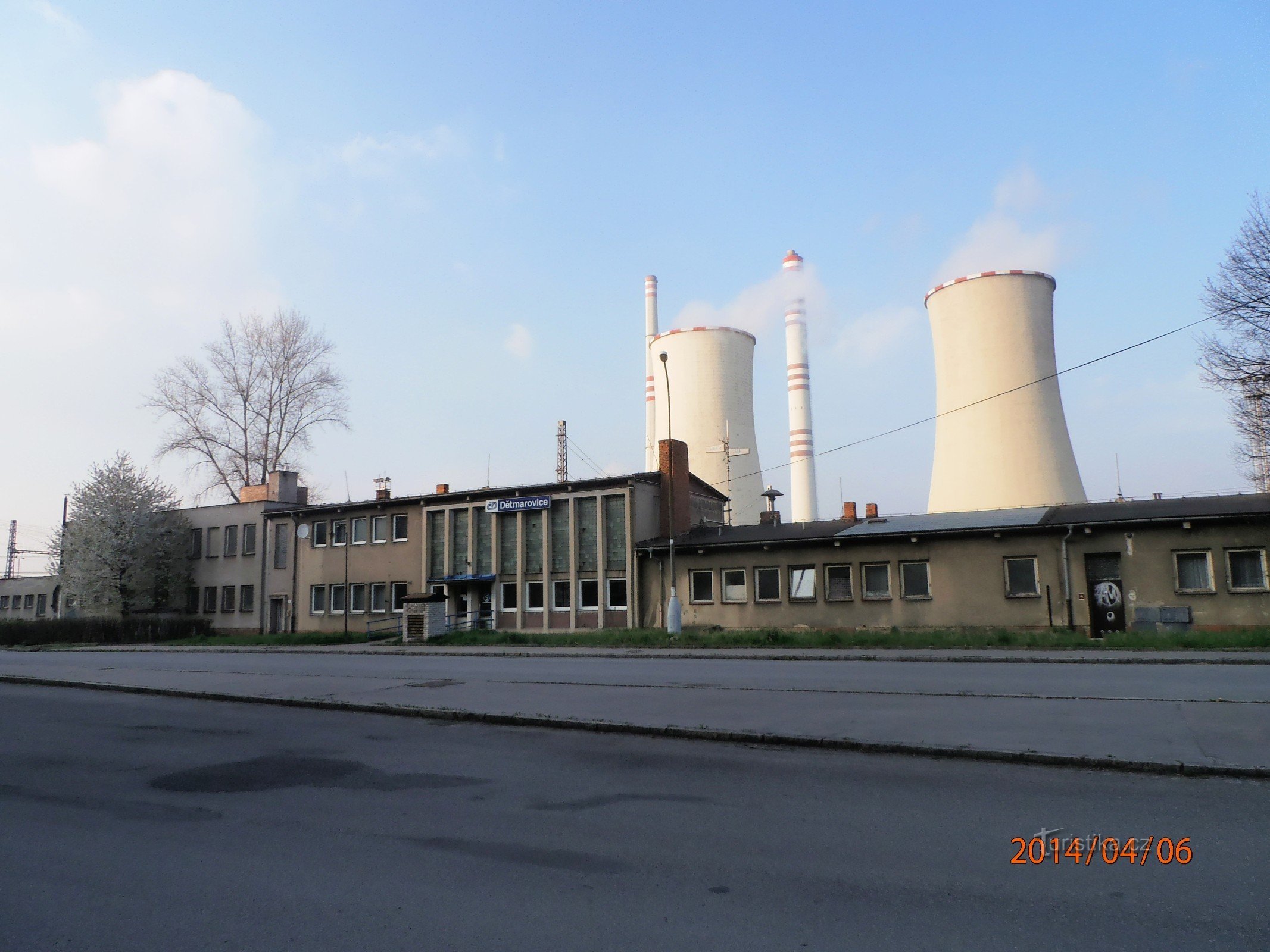 Bahnhof in Dětmarovice