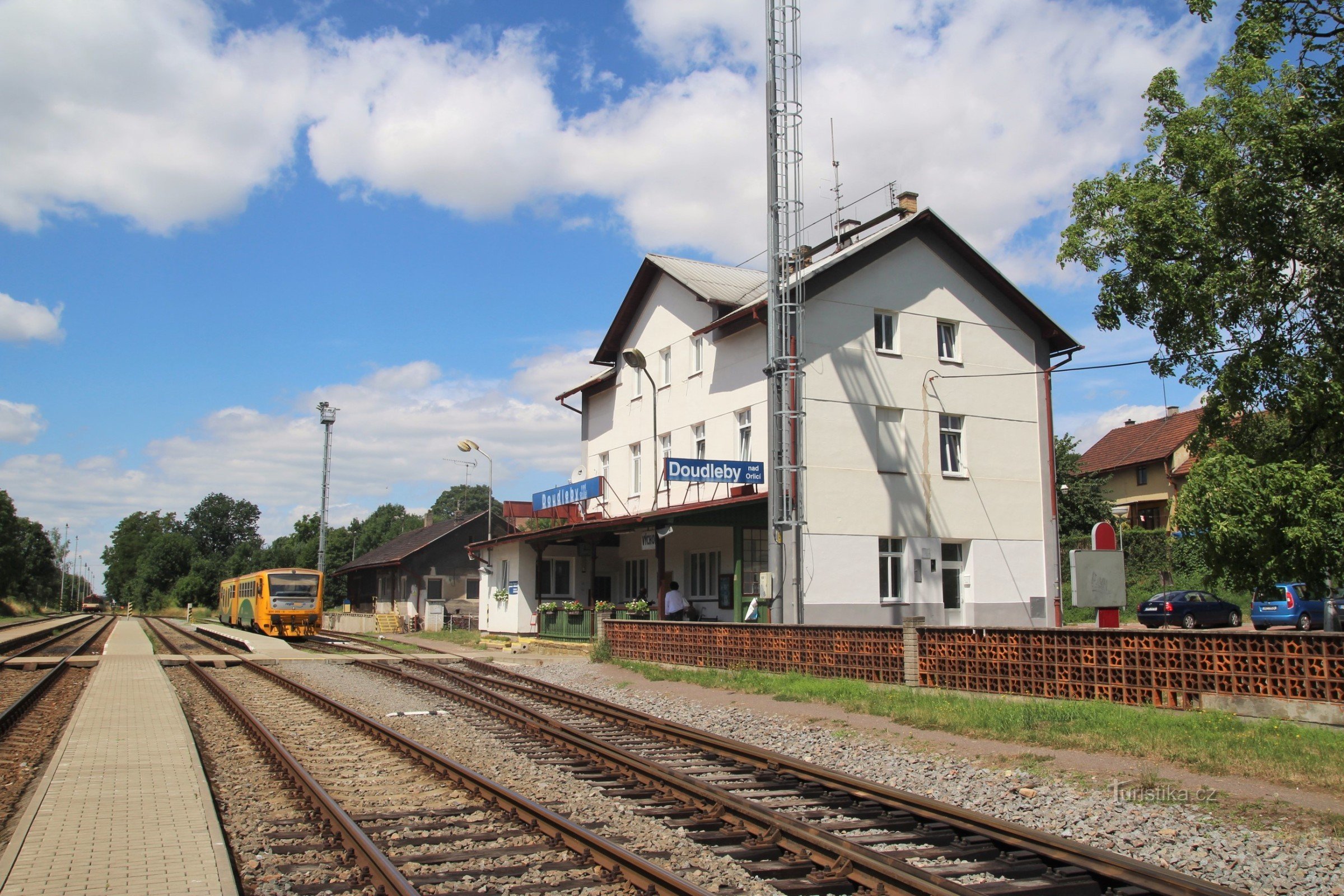 Estación de tren en Doubleby