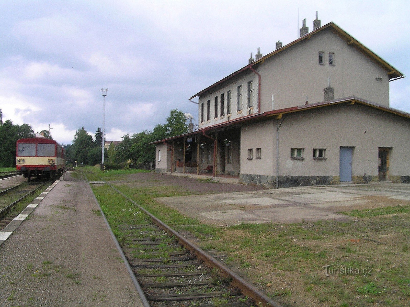 Bahnhof in Králíky