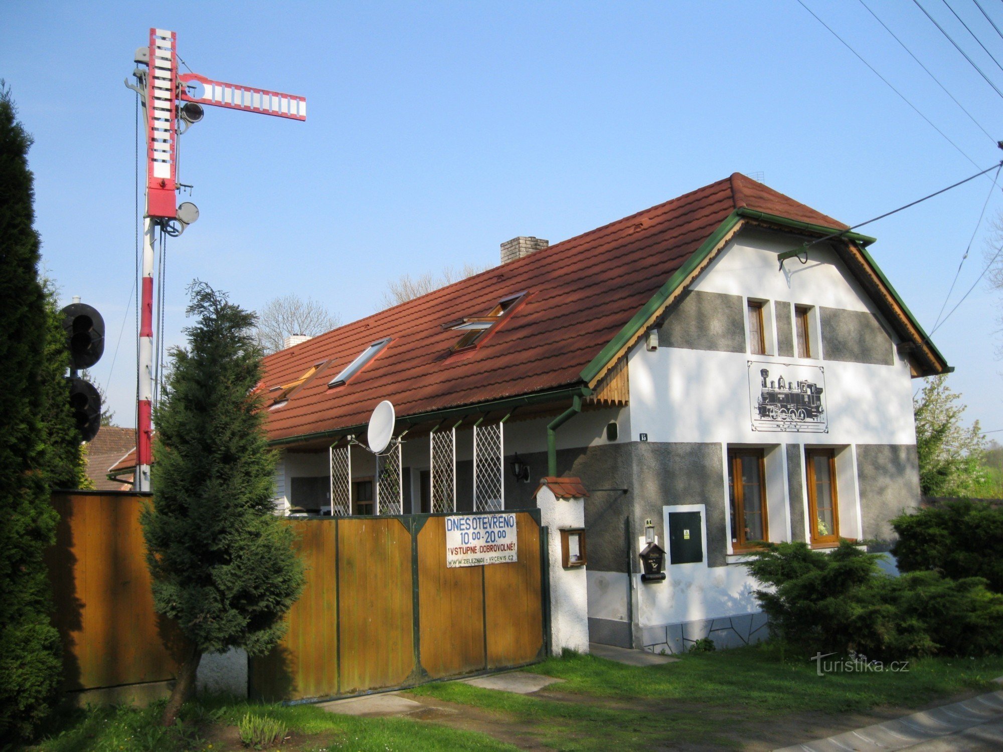 treinstation van Vrčeň