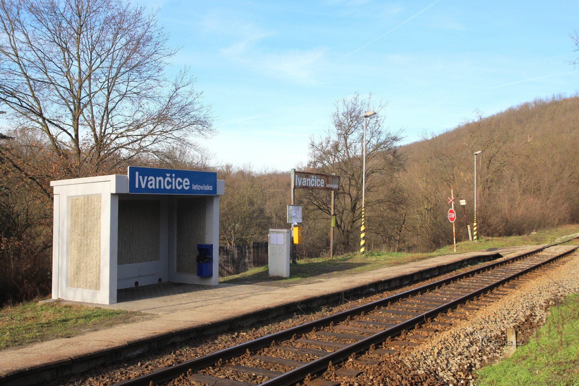 Železniška postaja Ivančice resort