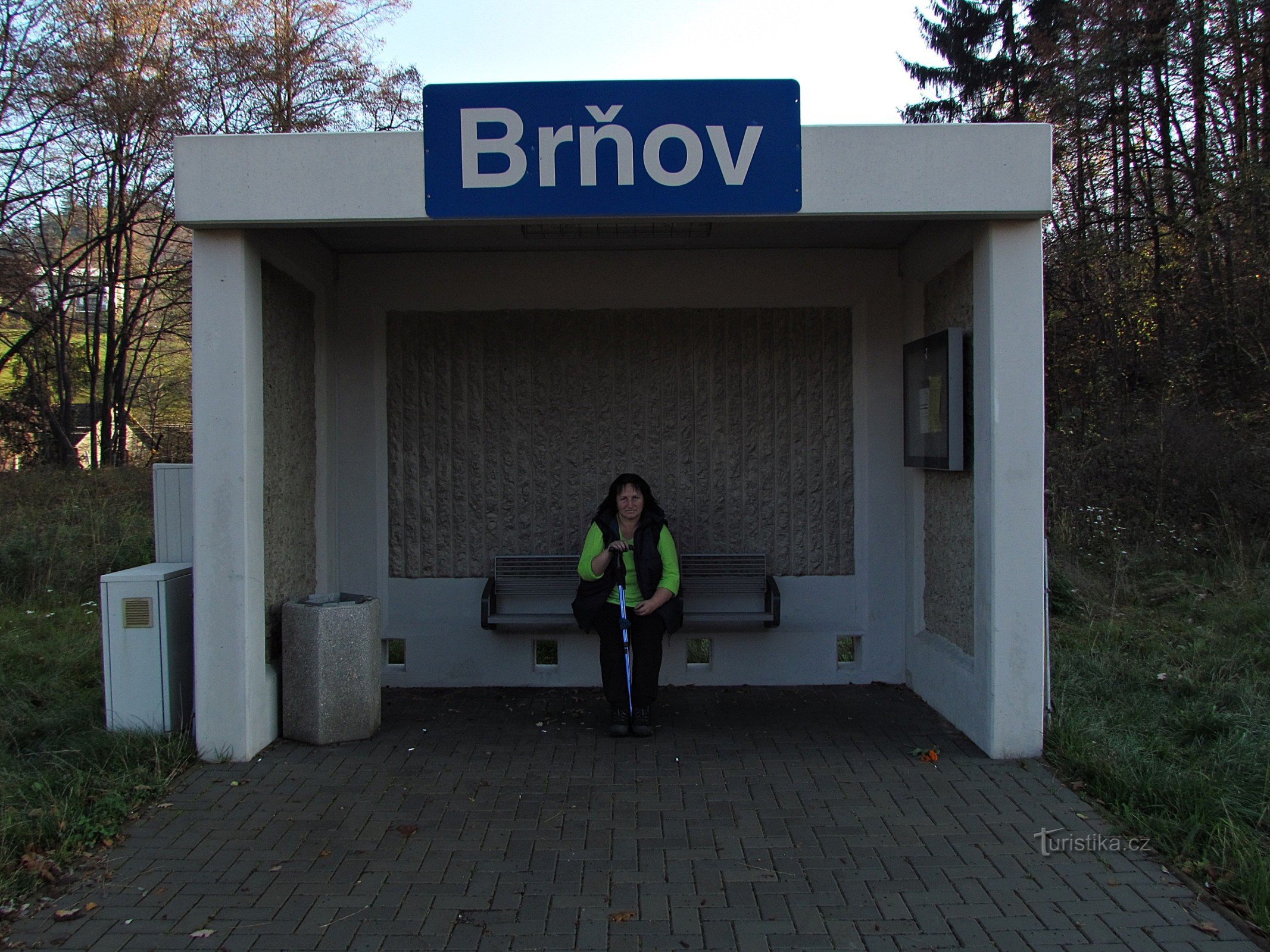 Σιδηροδρομικός σταθμός στο Μπρνο