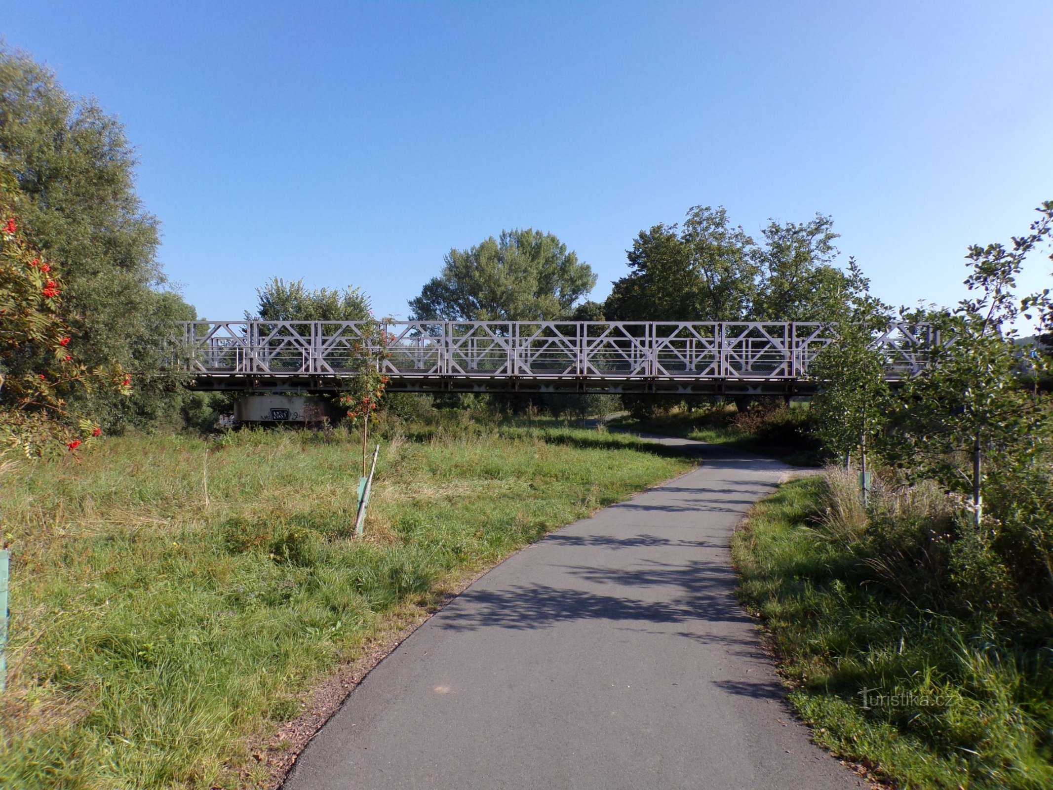 Rautasilta Elben yli (Vysoká nad Labem/Opatovice nad Labem, 3.9.2021)