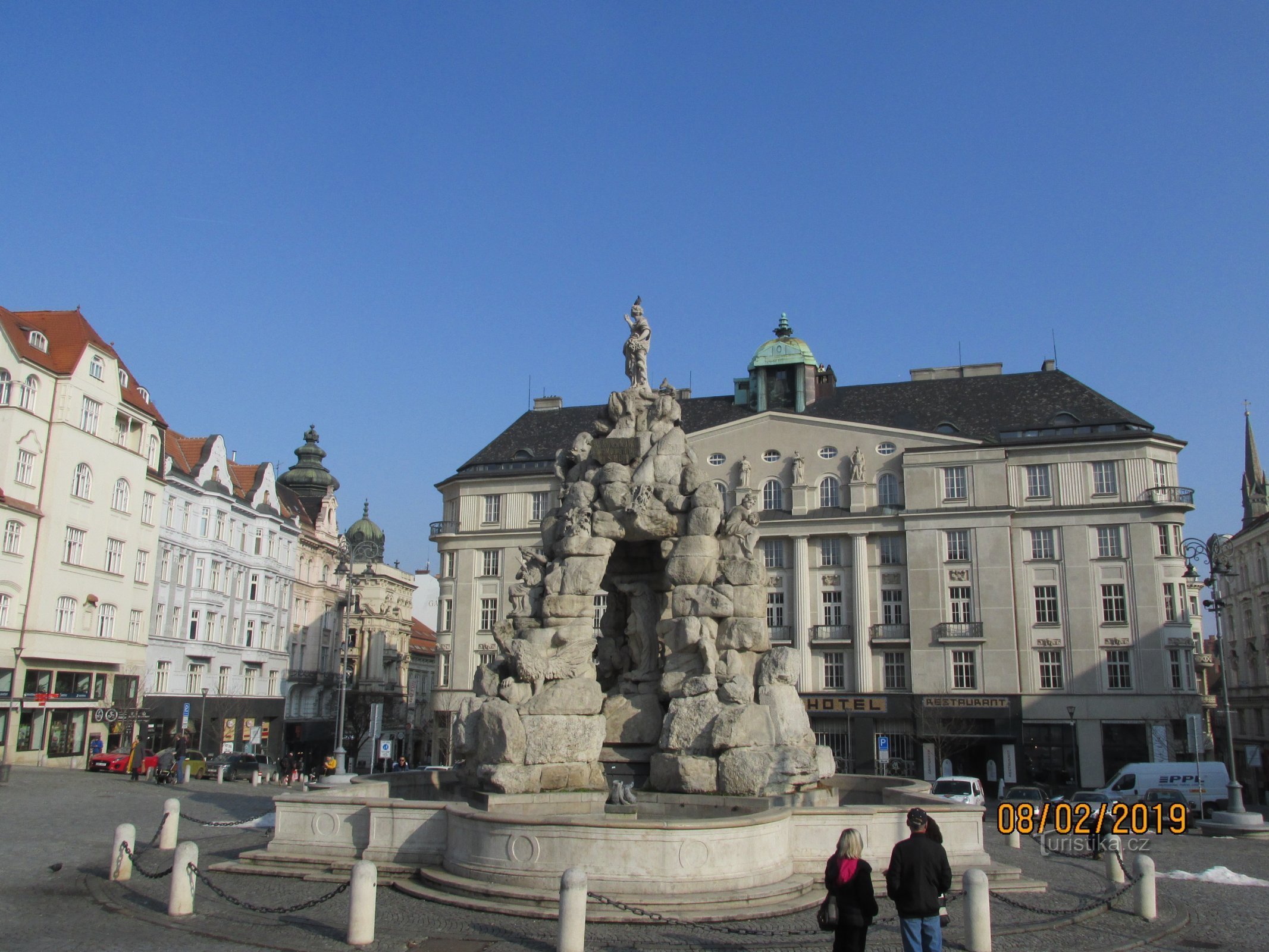 Chợ rau ở Brno