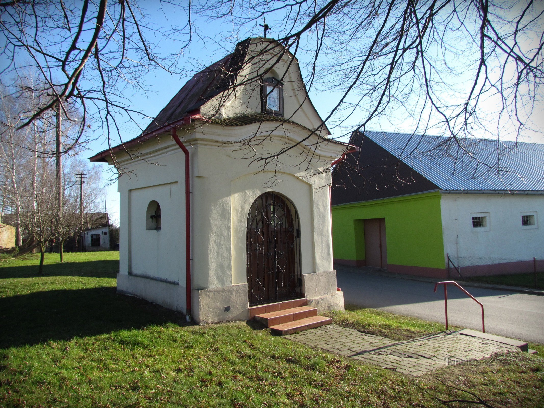 Žeranovice - Pyhän Johanneksen Nepomuckin kappeli