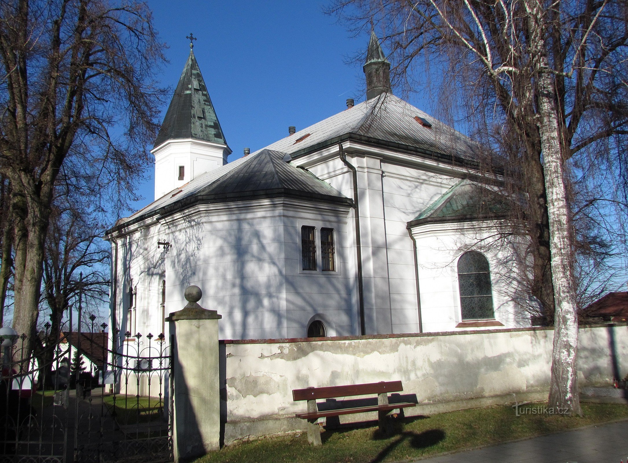 Žeranovice - iglesia de San Lorenzo