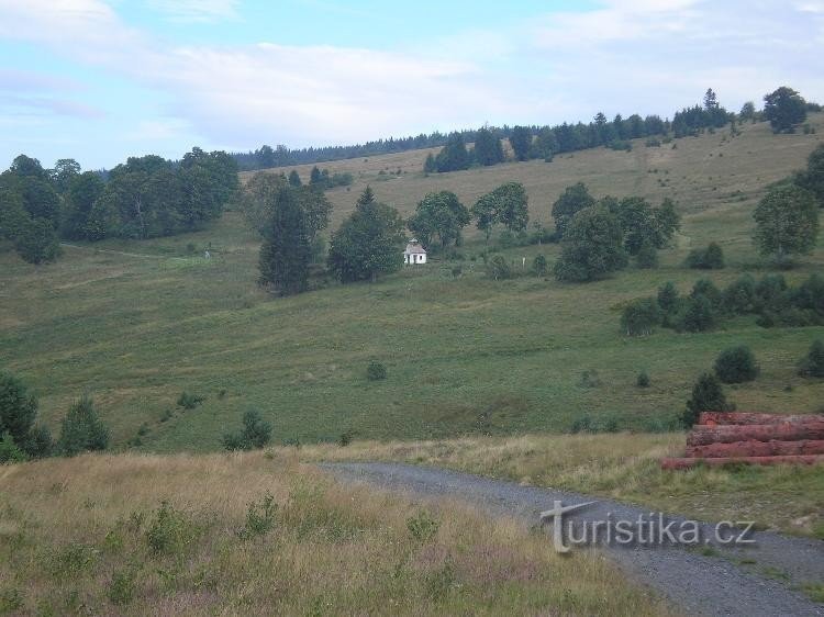 Zhůří: The former Zhůří on the way from Slučí Tahu.