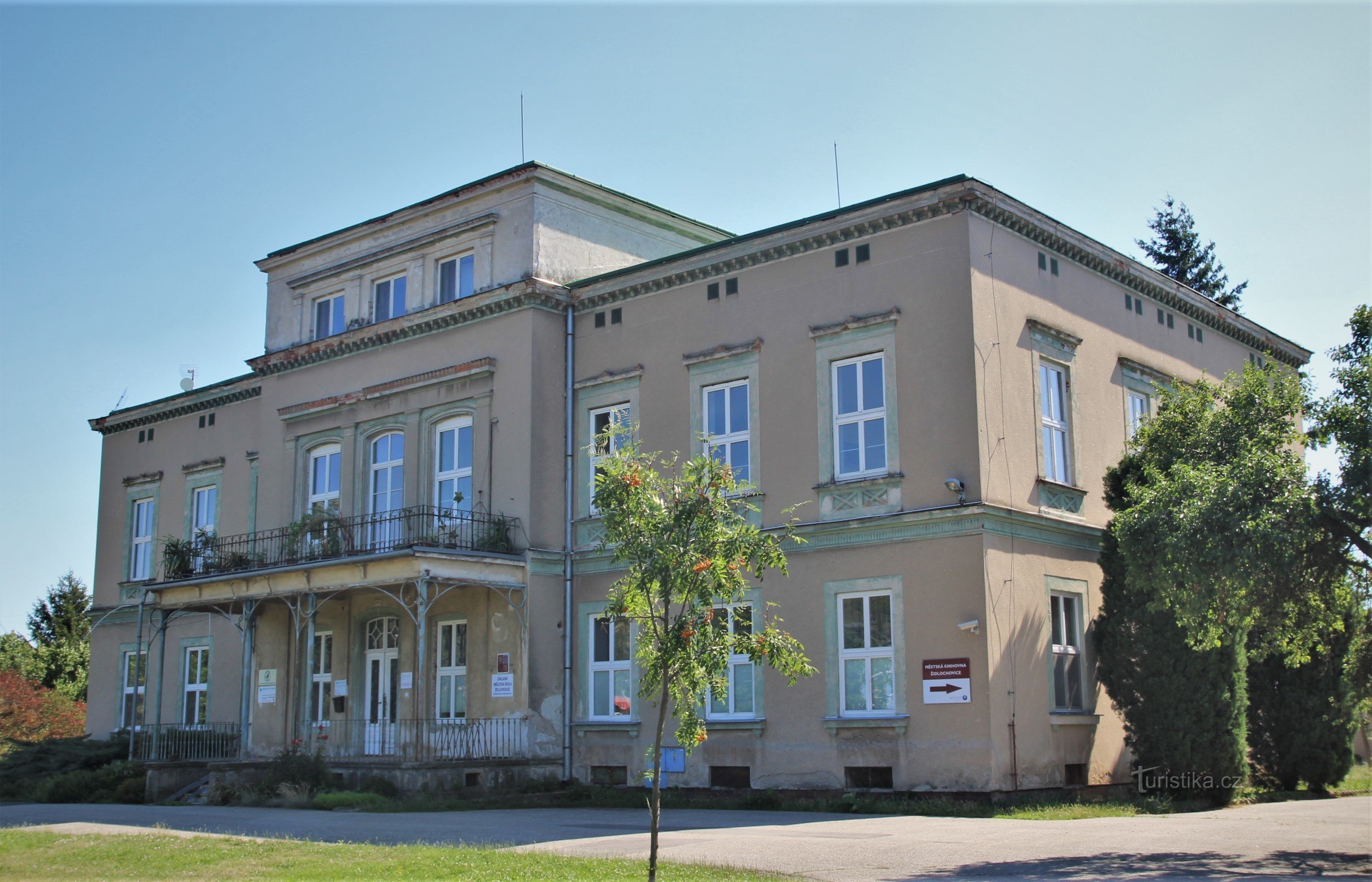 Židlochovice - Område af Roberts villa