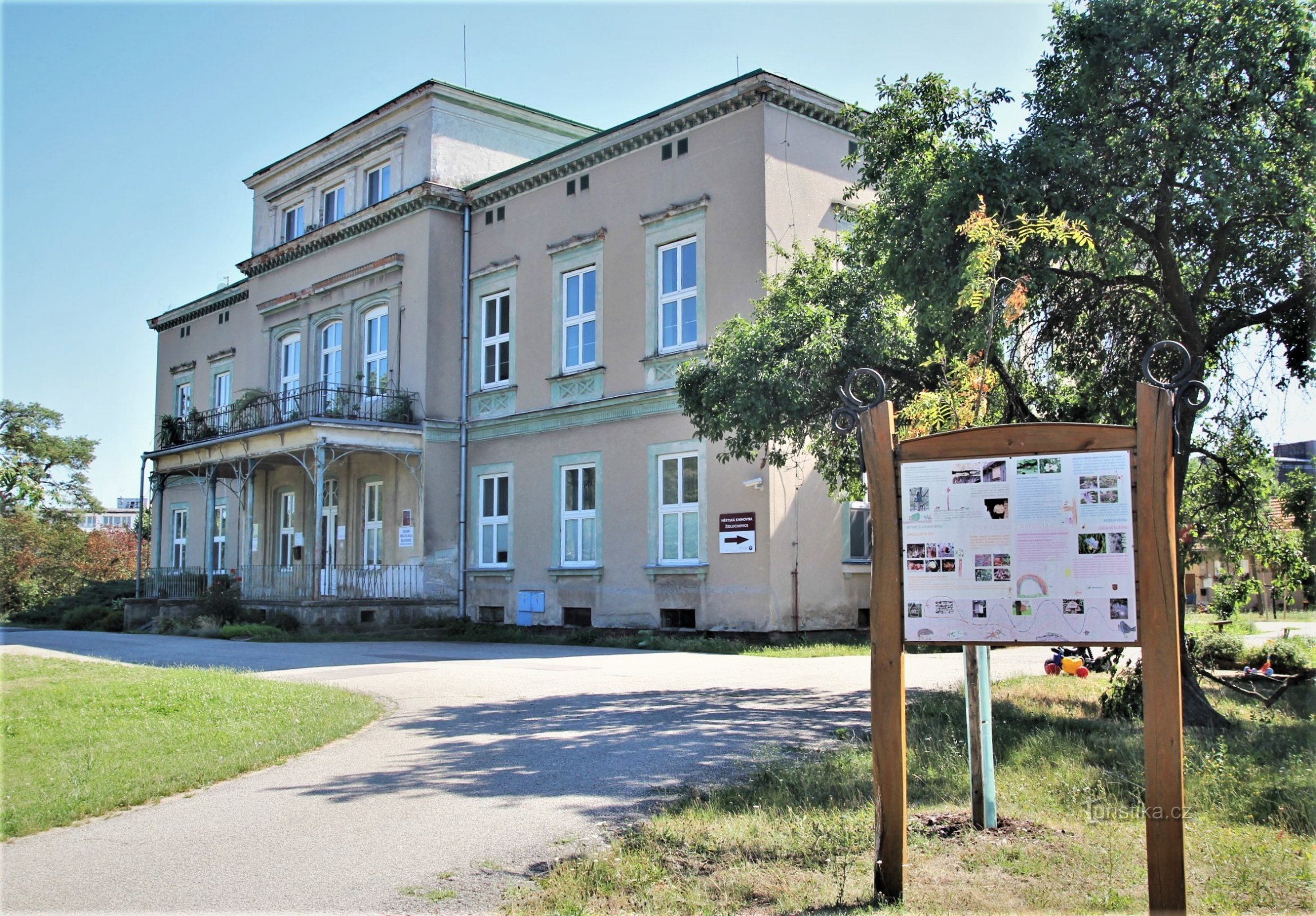 Židlochovice - Área de la villa de Robert