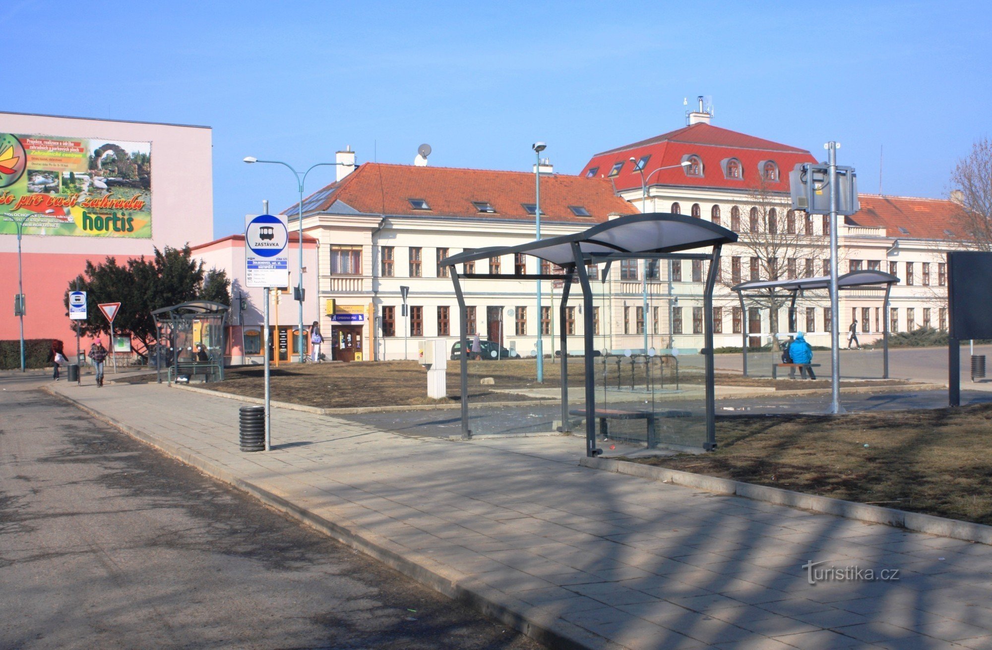 Židlochovice - busstation