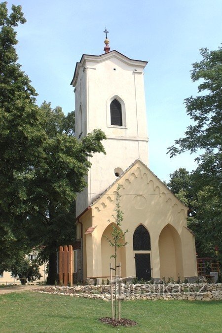 Židlochovice - Zvonice leta 2009