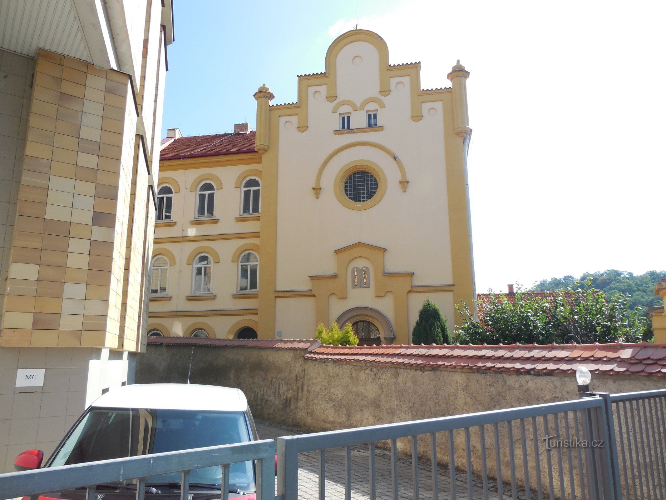 Judisk synagoga, Slaný