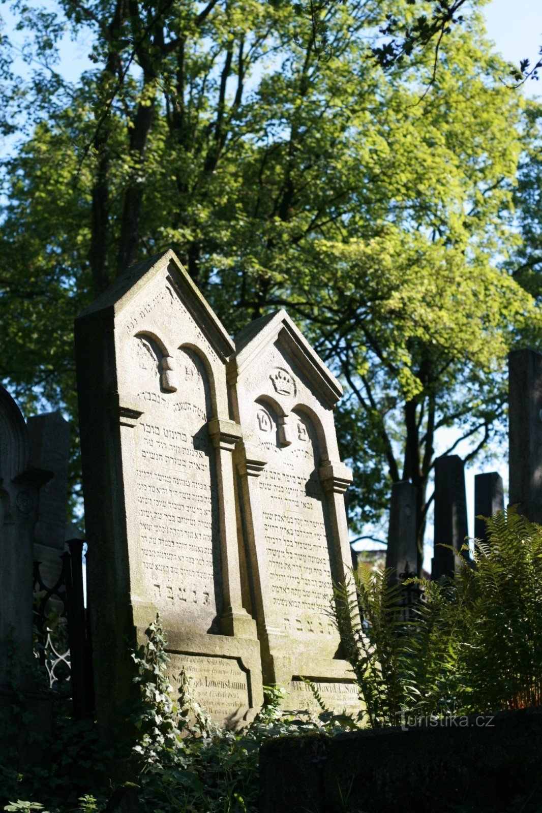 Jewish tombstones