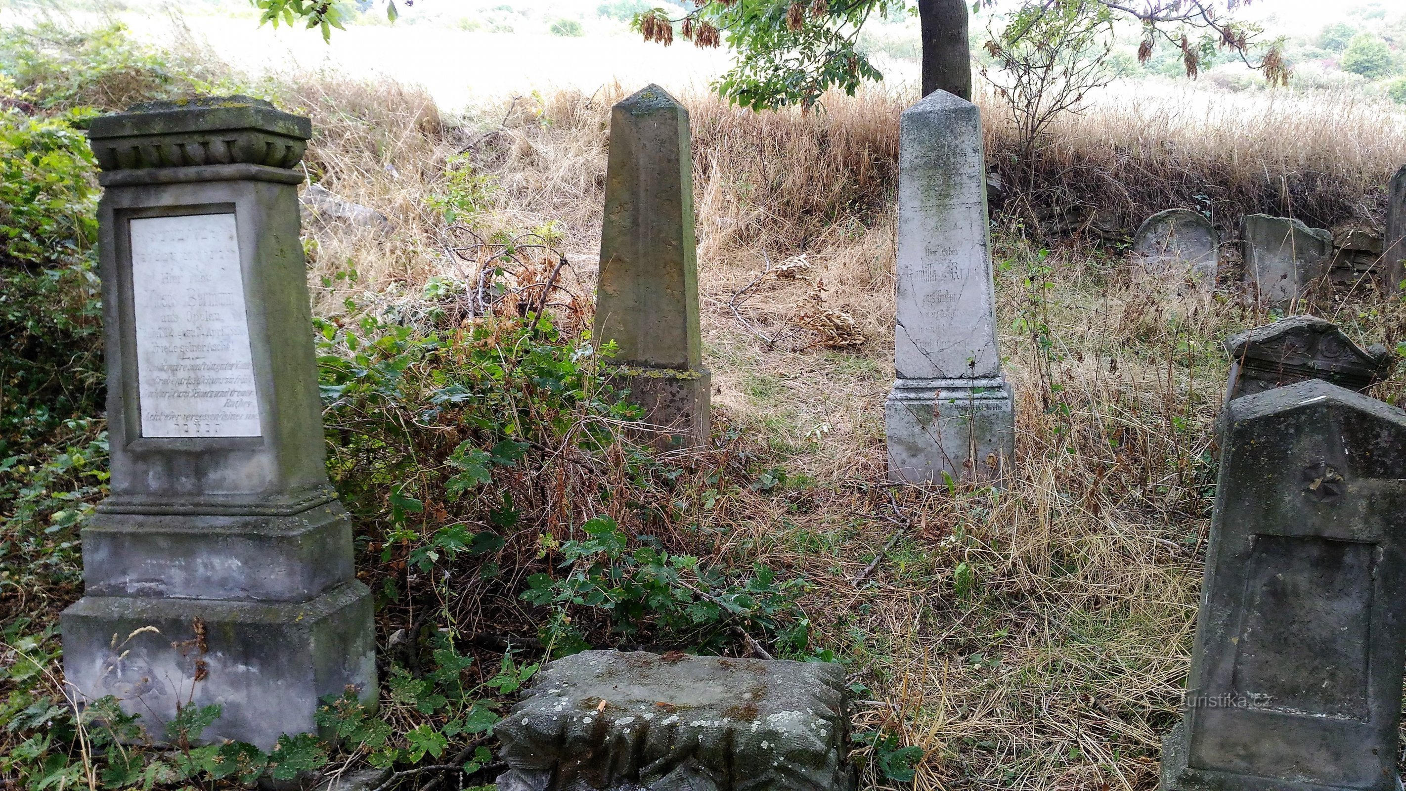 Cimitirul Evreiesc din Čížkovice.