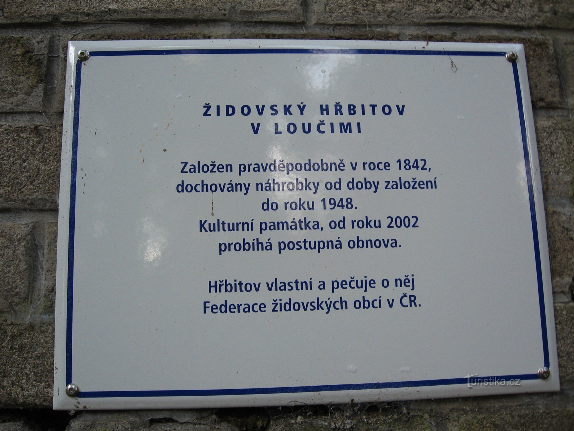 Židovsko groblje Loučim