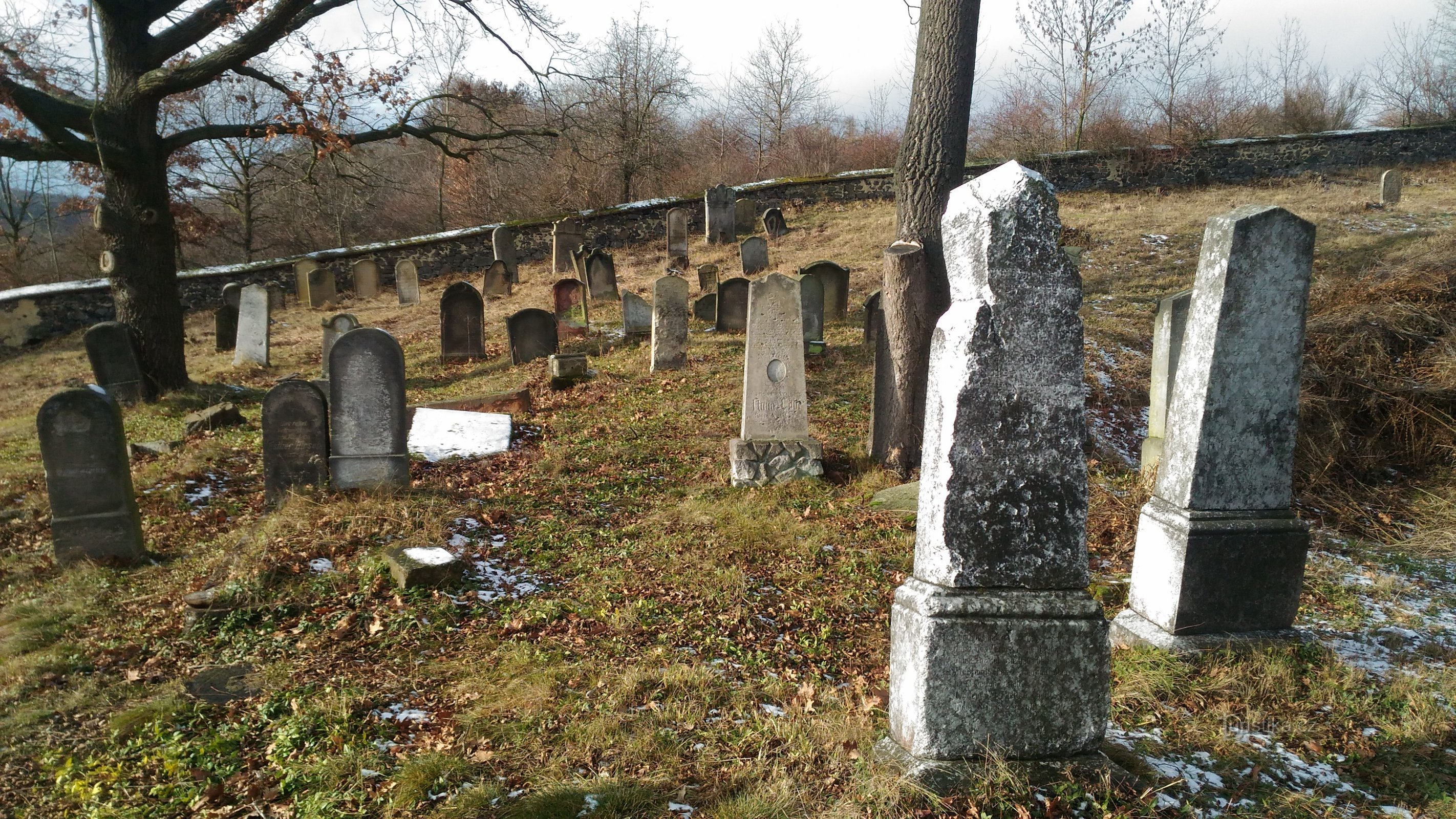 マシュチョフのユダヤ人墓地。