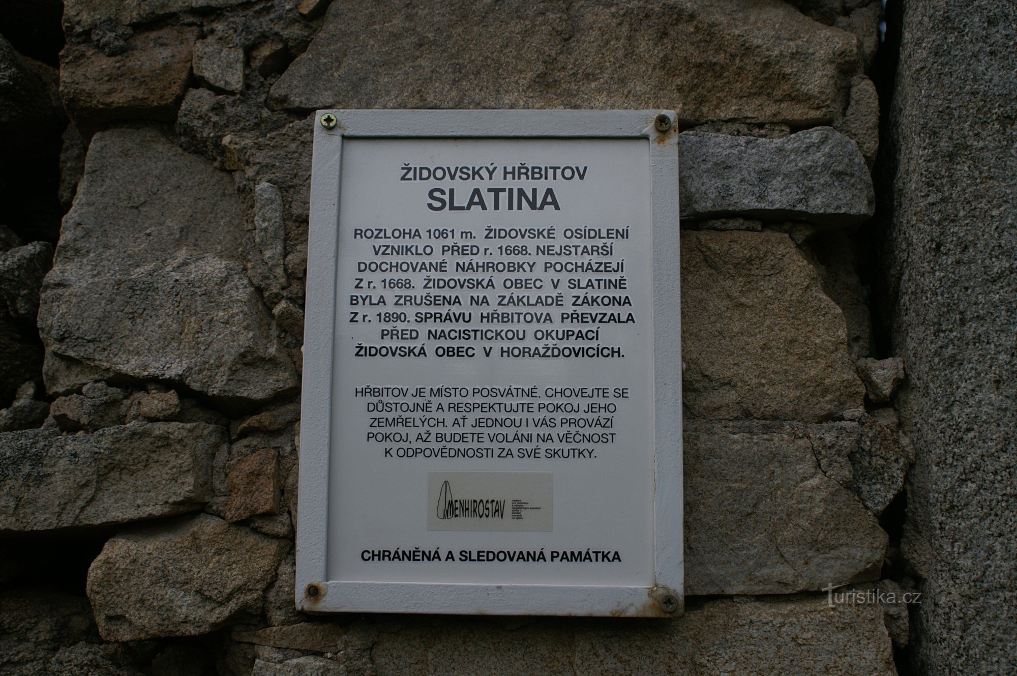 Židovský hřbitov - Slatina