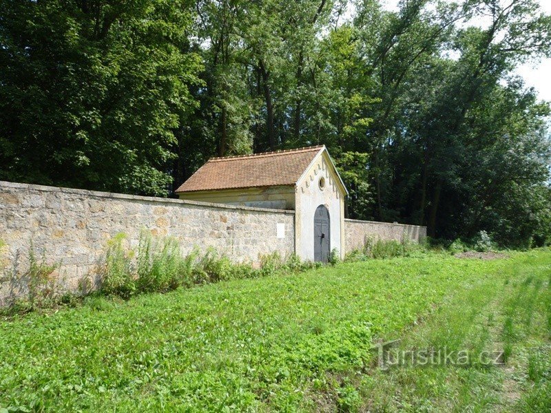 Cimitero ebraico vicino a Jičín