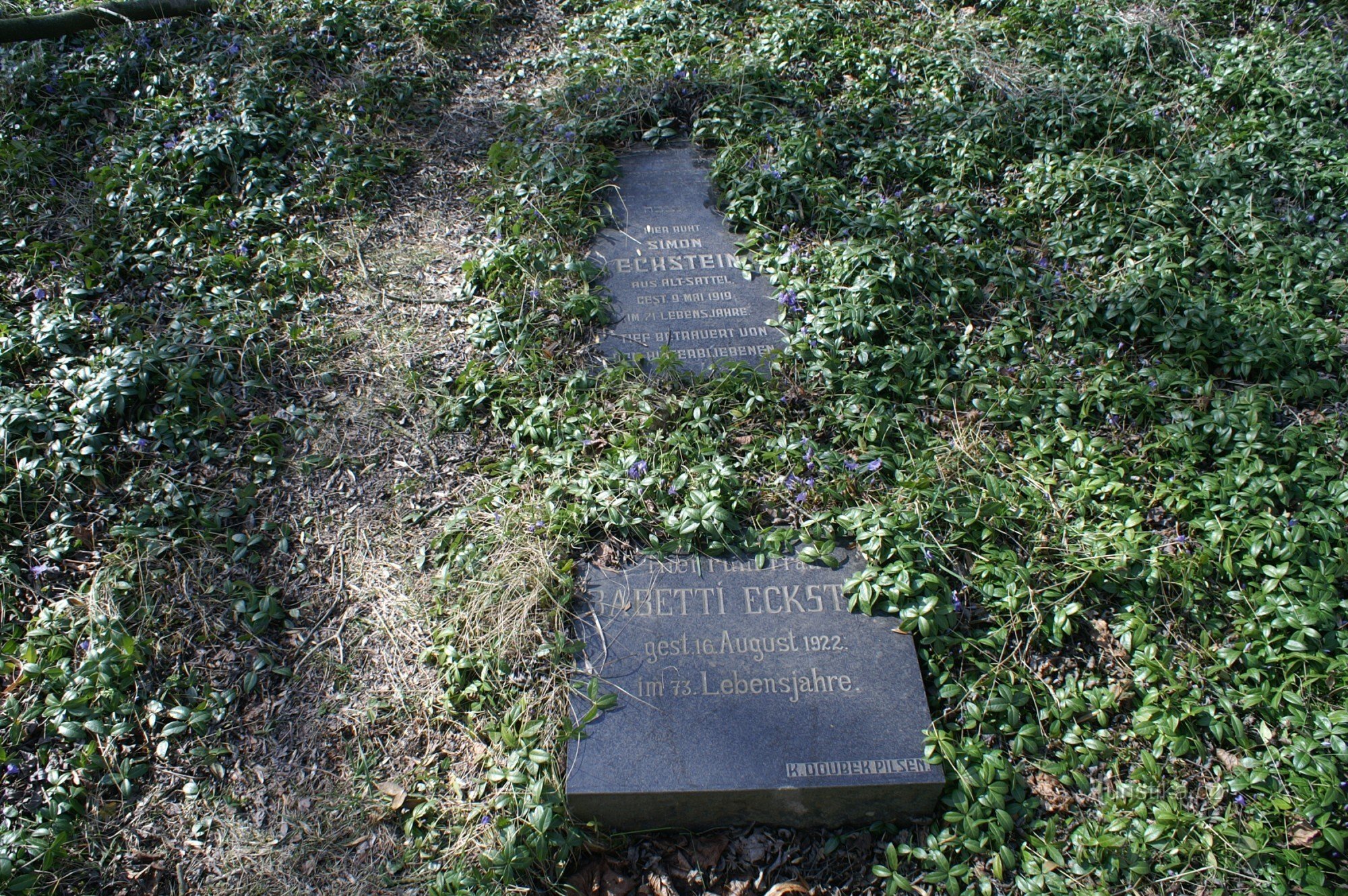 Cementerio judío cerca de Prostiboř