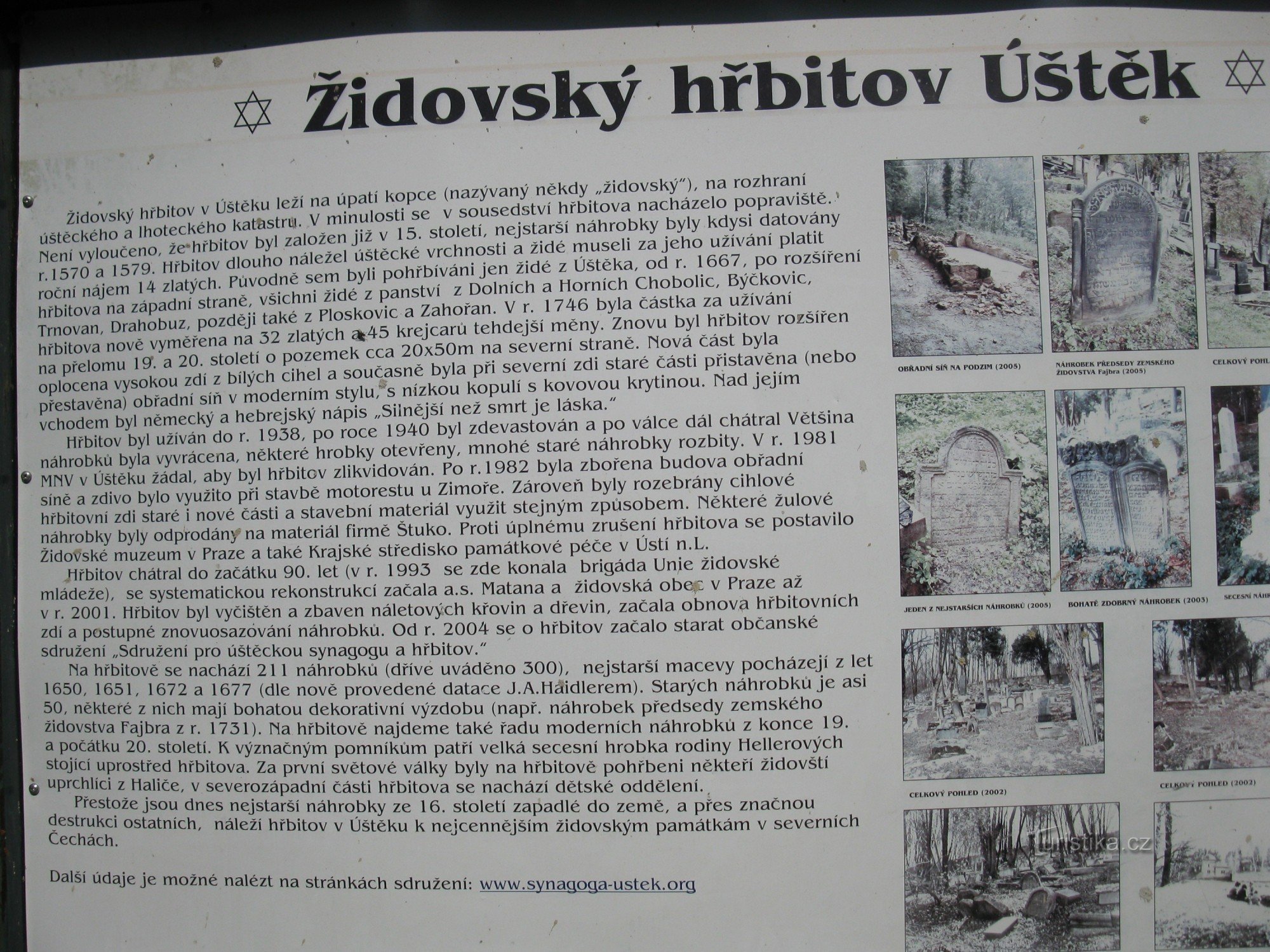 Cimetière juif d'Úštěk