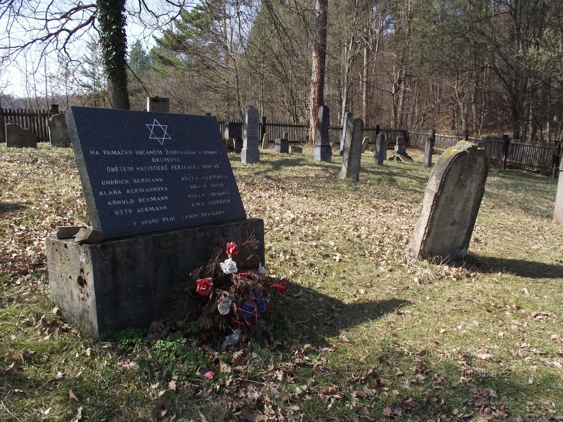 židovský hřbitov v Brumově