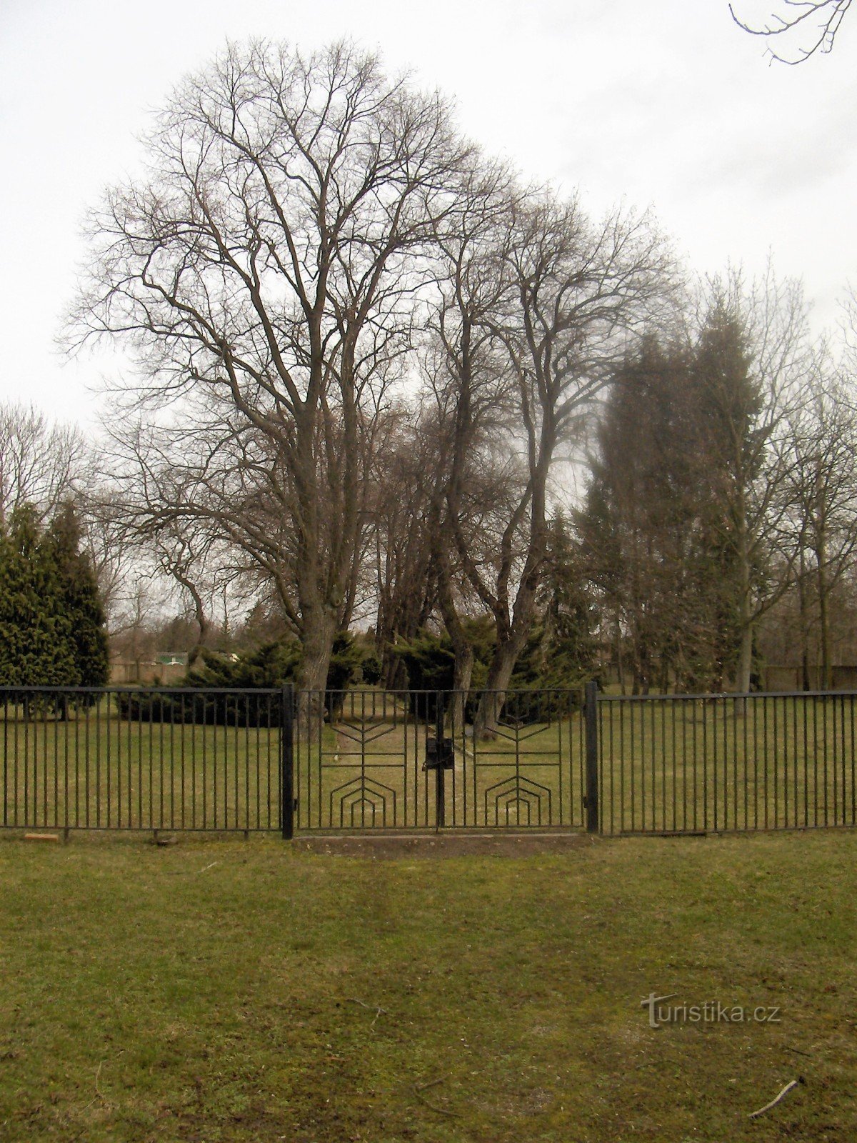 Cimetière juif de Chomutov.