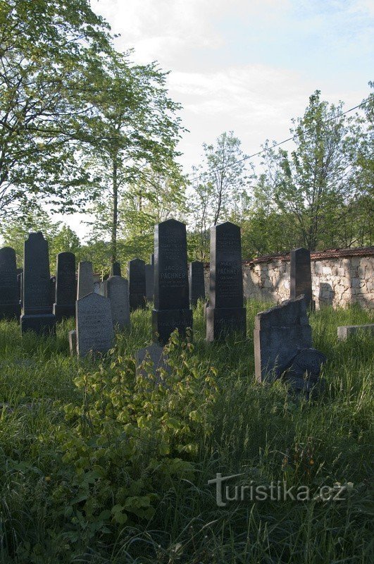 Judisk kyrkogård i Nová Bystřice