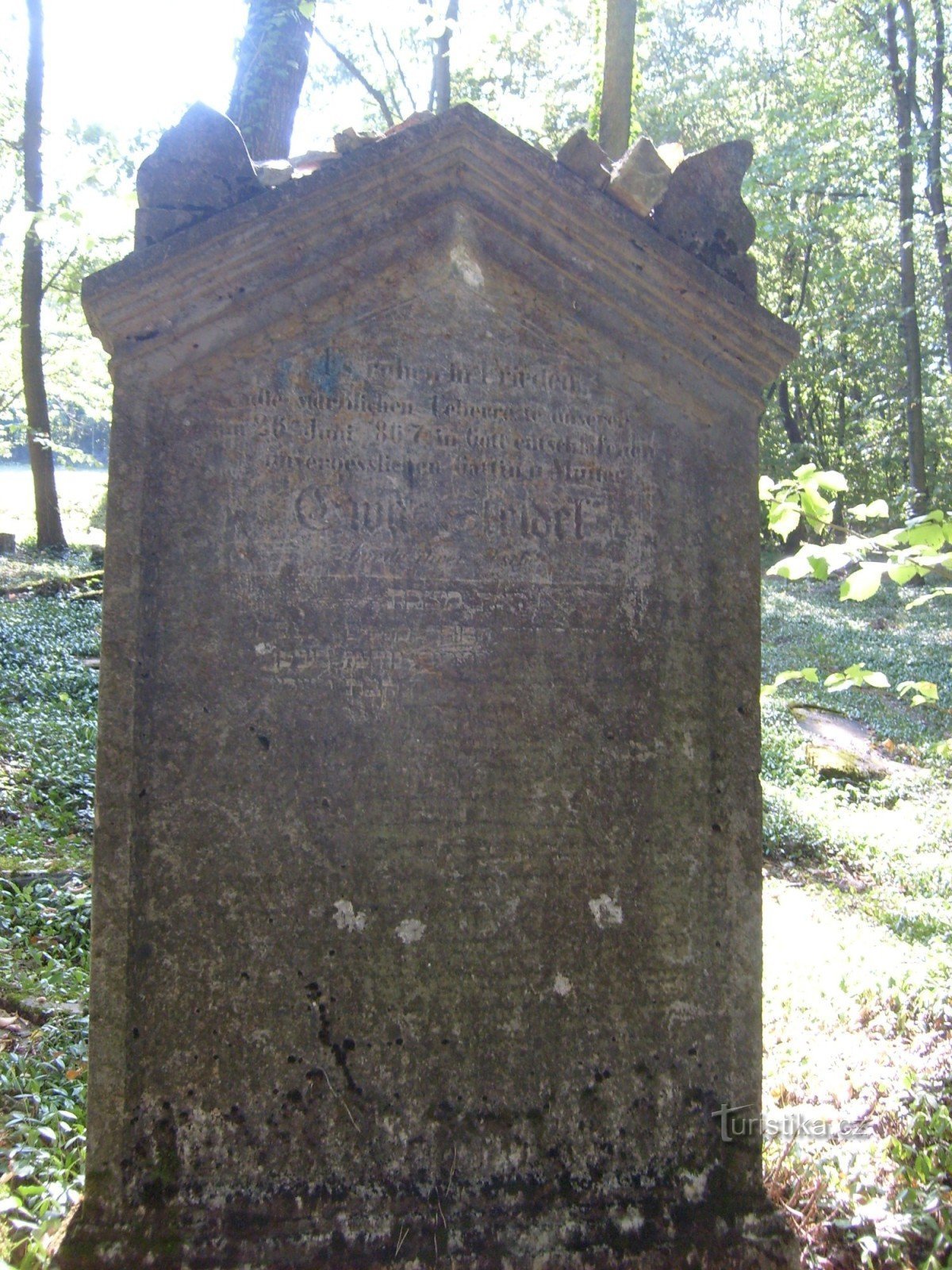 Jewish cemetery in Třebotov