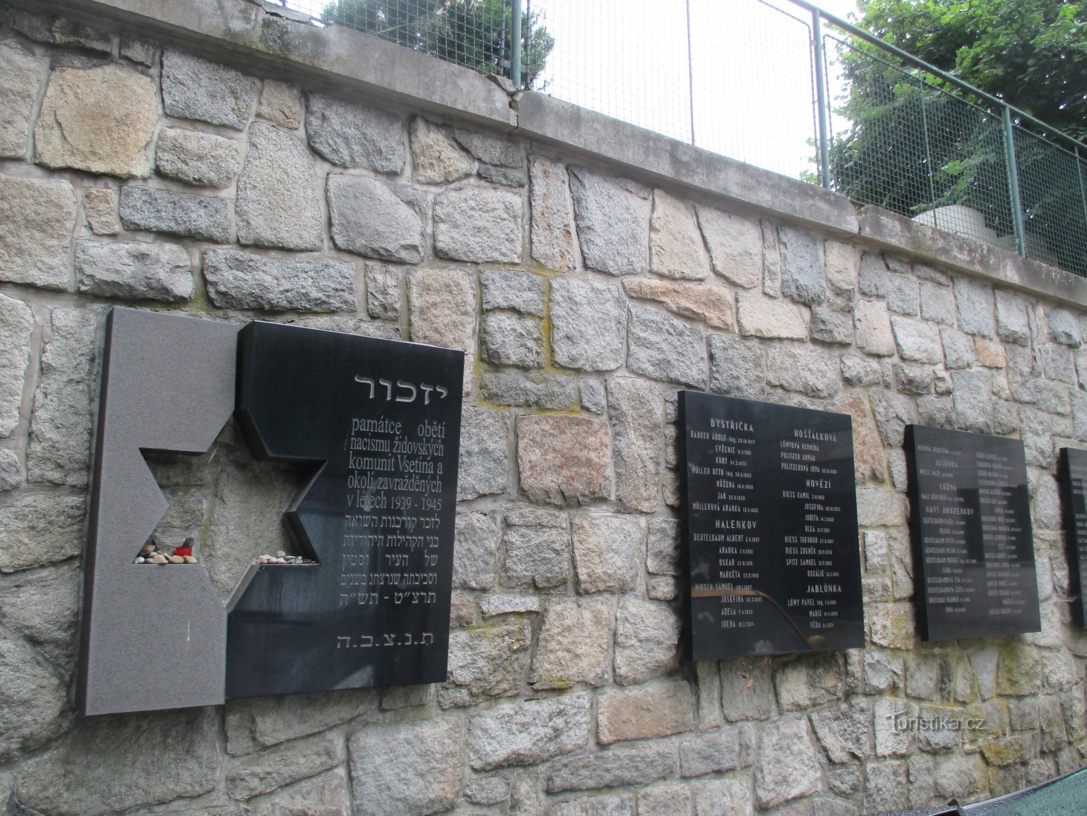 Židovský hřbitov ve Vsetíně