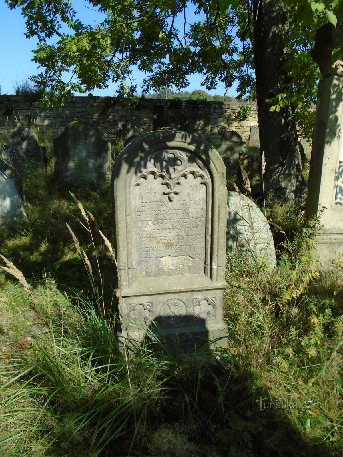 Judisk kyrkogård (Velká Bukovina, 1.10.2017 oktober XNUMX)