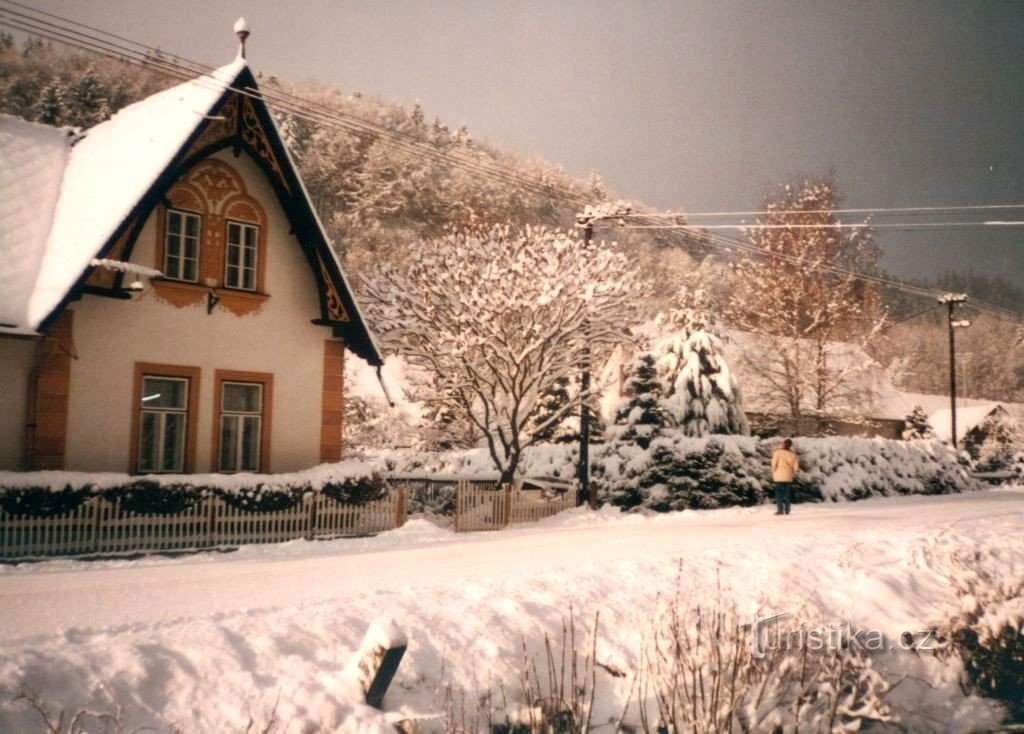 Zima r.1996 v Oskavě